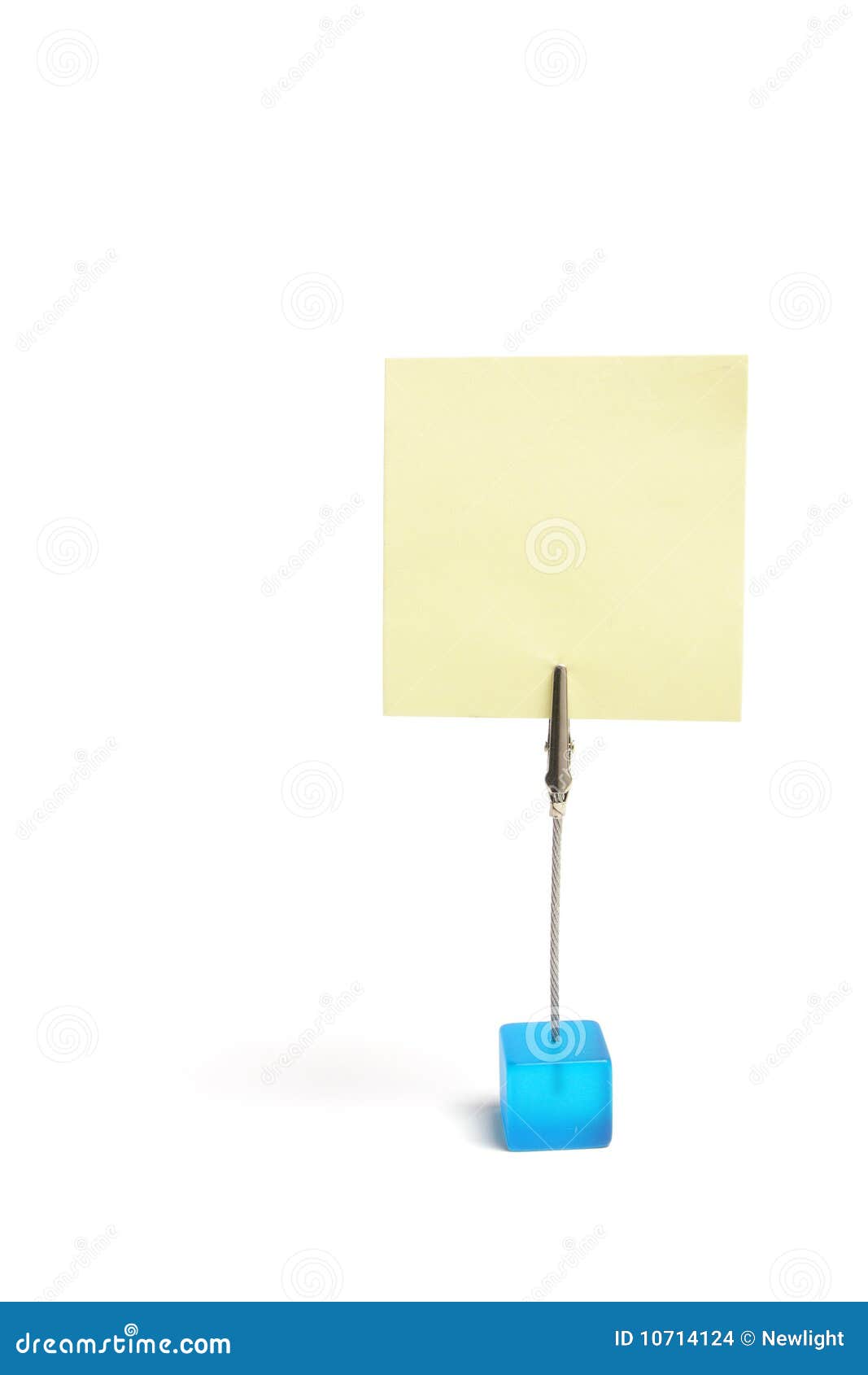 Memo Clip Holder stock photo. Image of business, shot 10714124