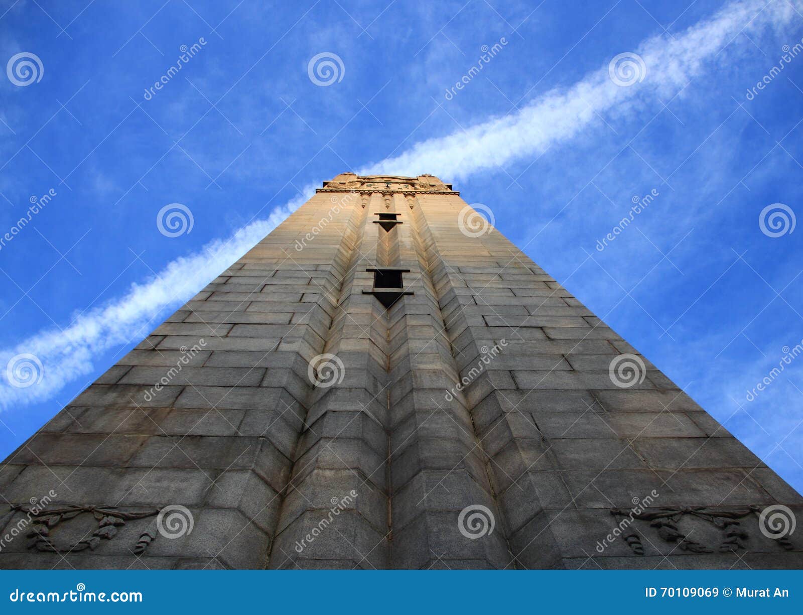 Memorial Bell Tower in NCSU. Stock Image - Image of memorial, modern ...