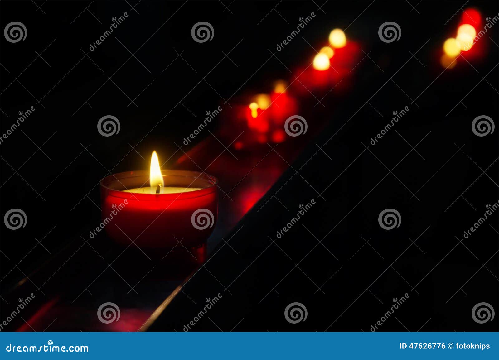 Memorial Candles, Memorial Lights Stock Photo Image of candle, burn