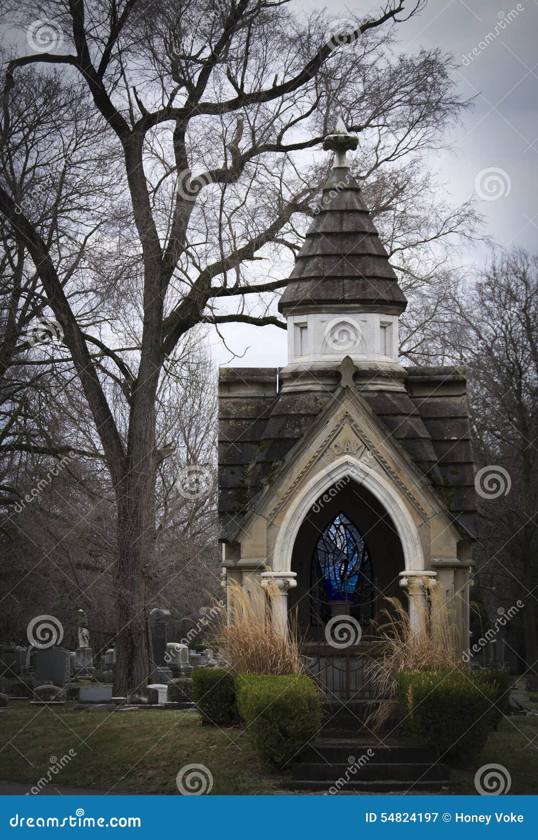 Memorial chapel editorial photography. Image of cemetery - 54824197