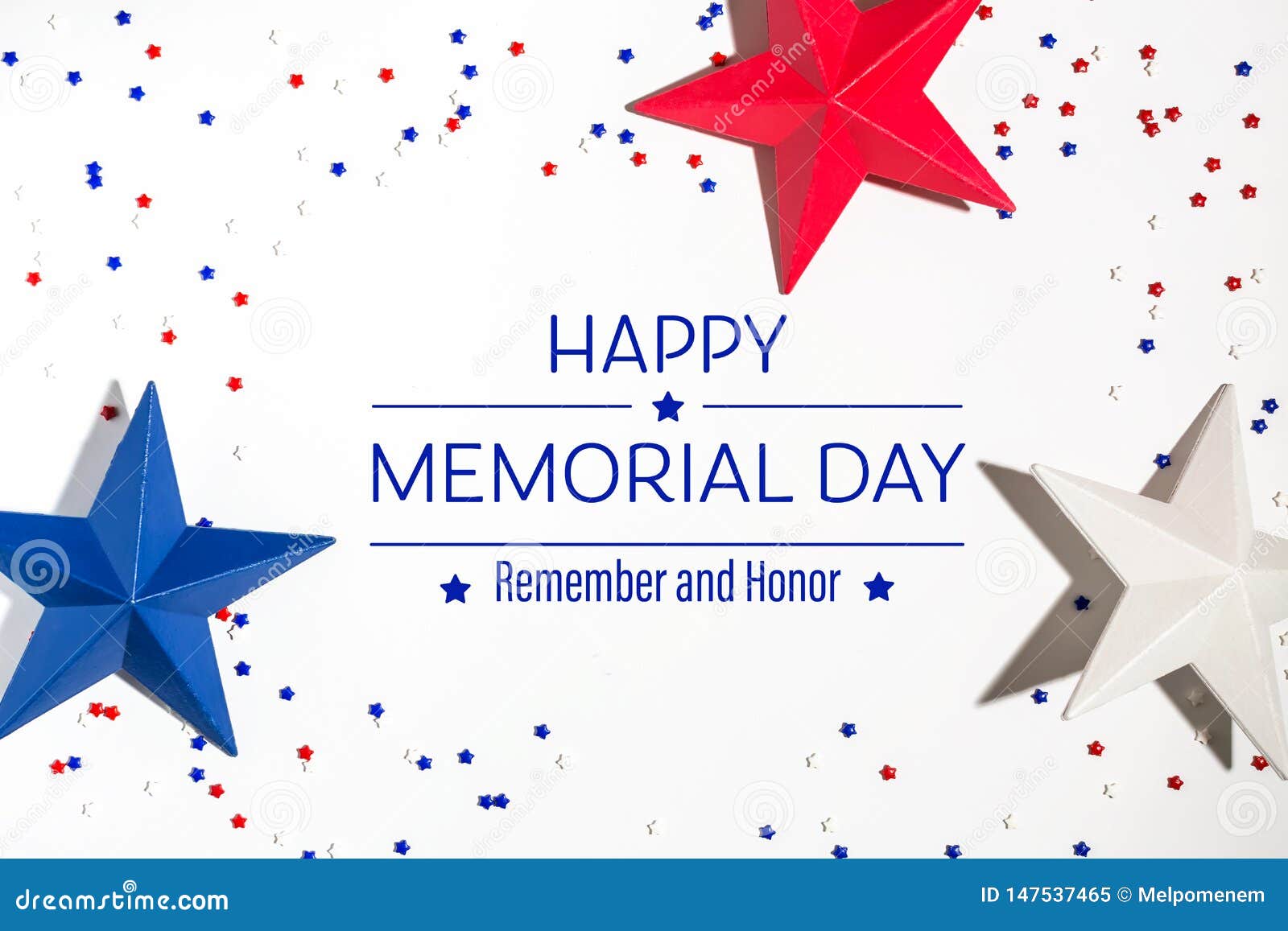 Memorial day message stock image. Image of blue, decoration 147537465