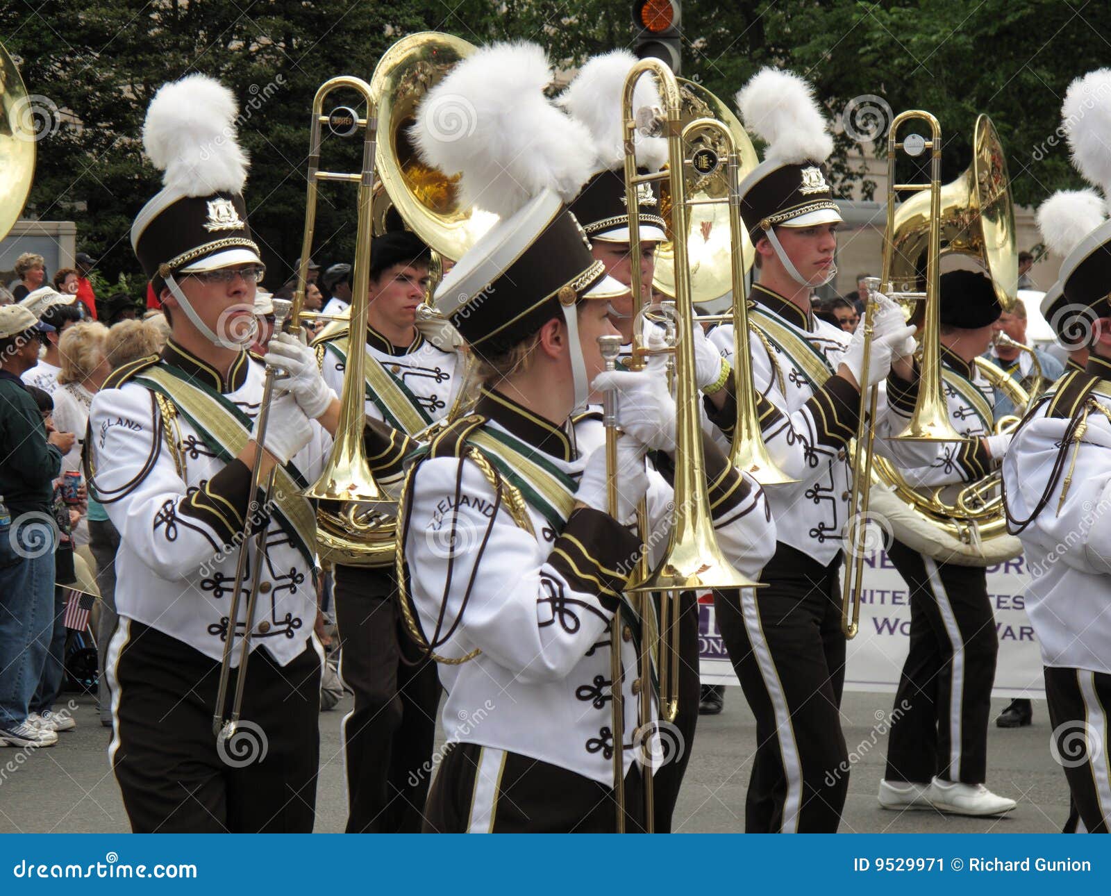 Memorial Day Parade Marching Band Editorial Photo Image of musical