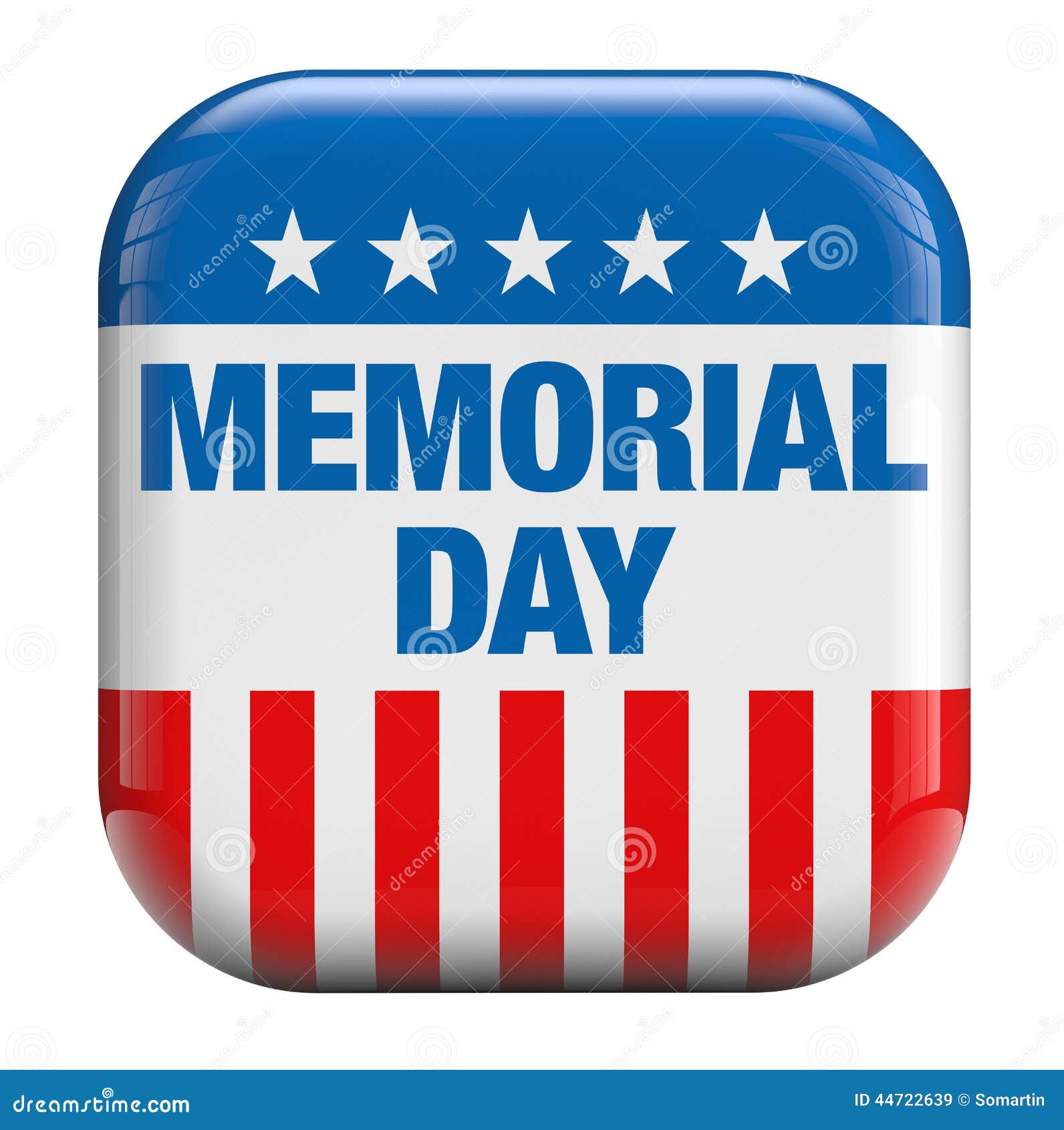 Memorial Day Stock Illustration - Image: 44722639
