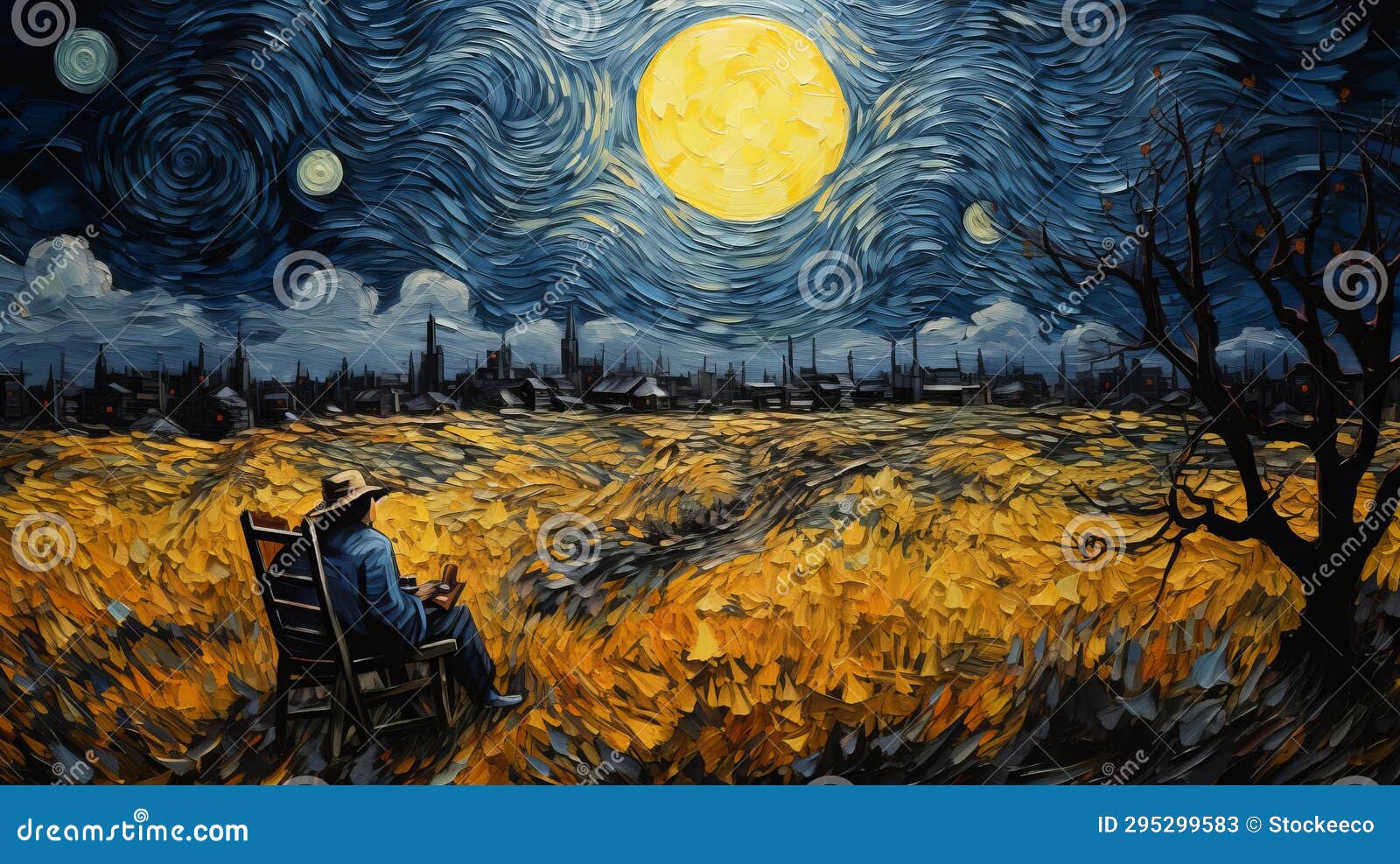 memories of brabant: a colorist's tribute to van gogh