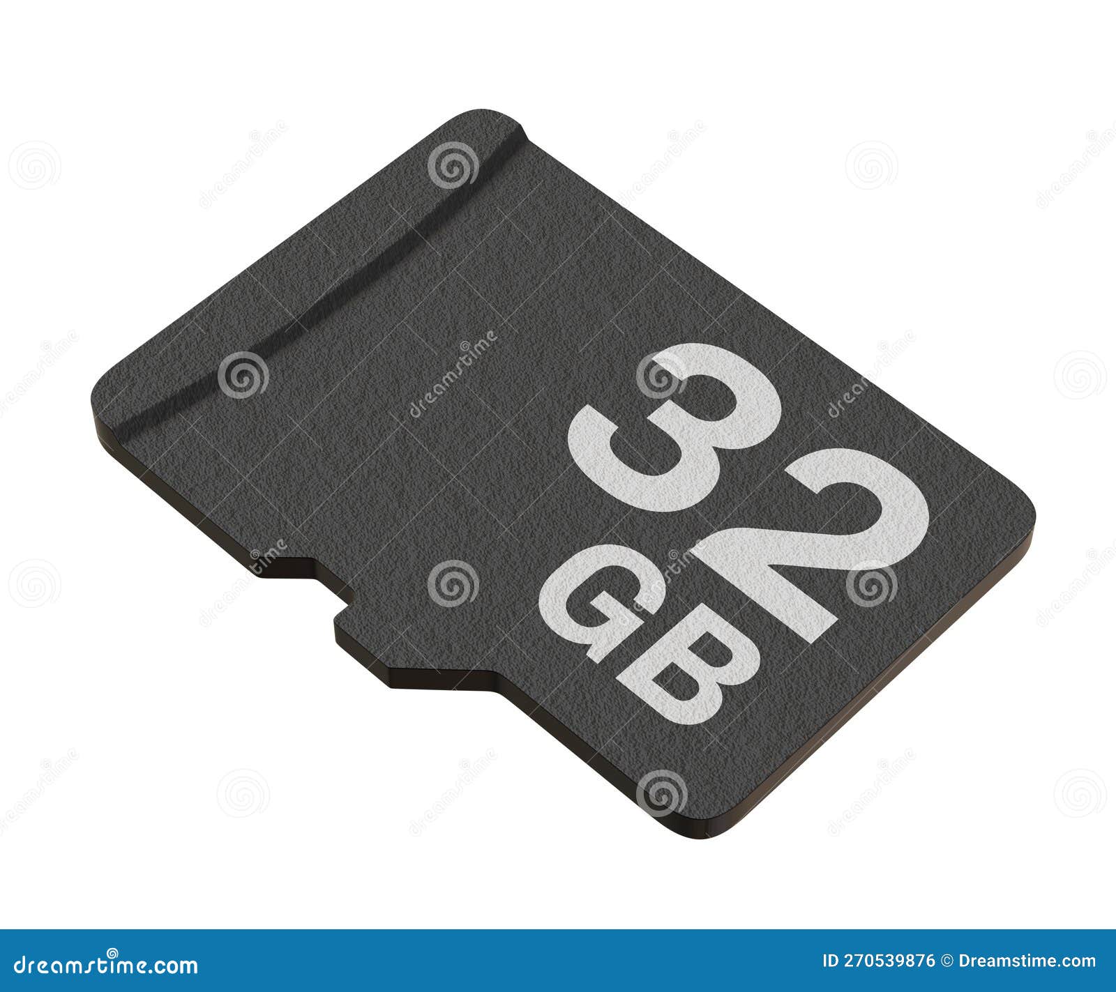 Memory Card with 32 GB Capacity, MicroSD Flash Storage Disc Stock