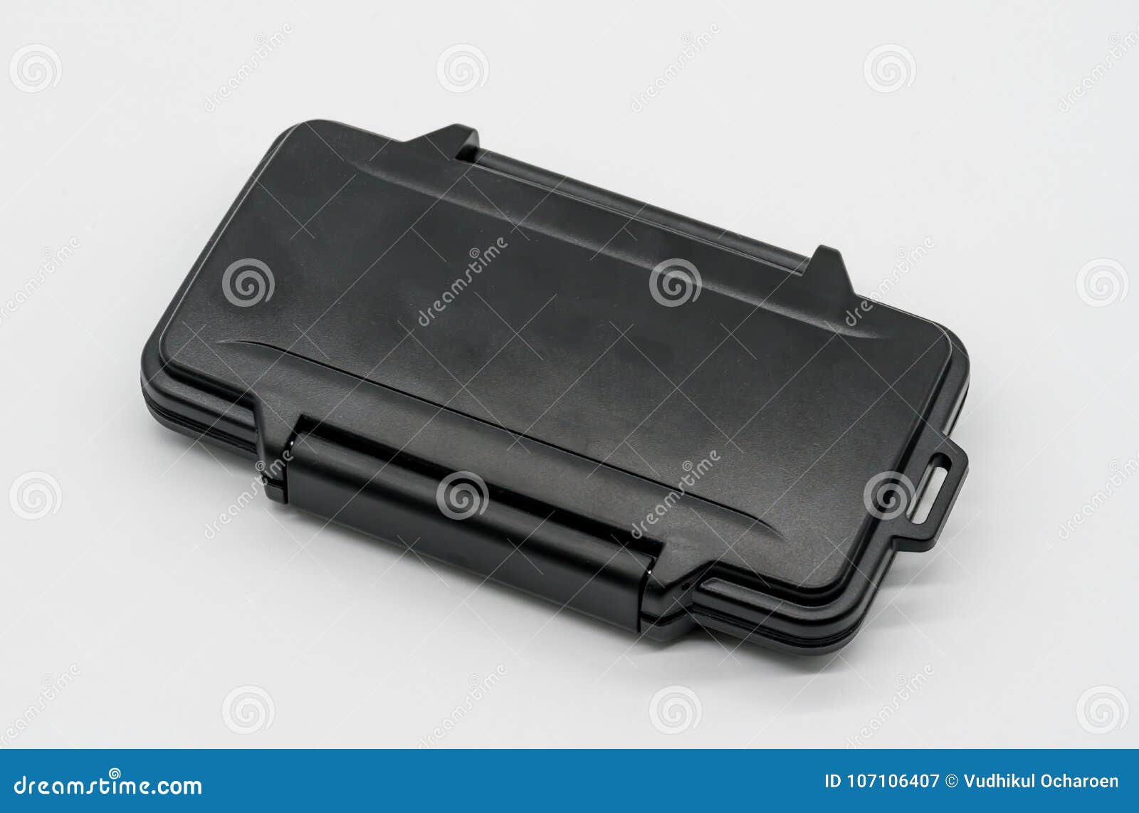 Memory Card Hard Case on White Stock Image Image of computer, memory