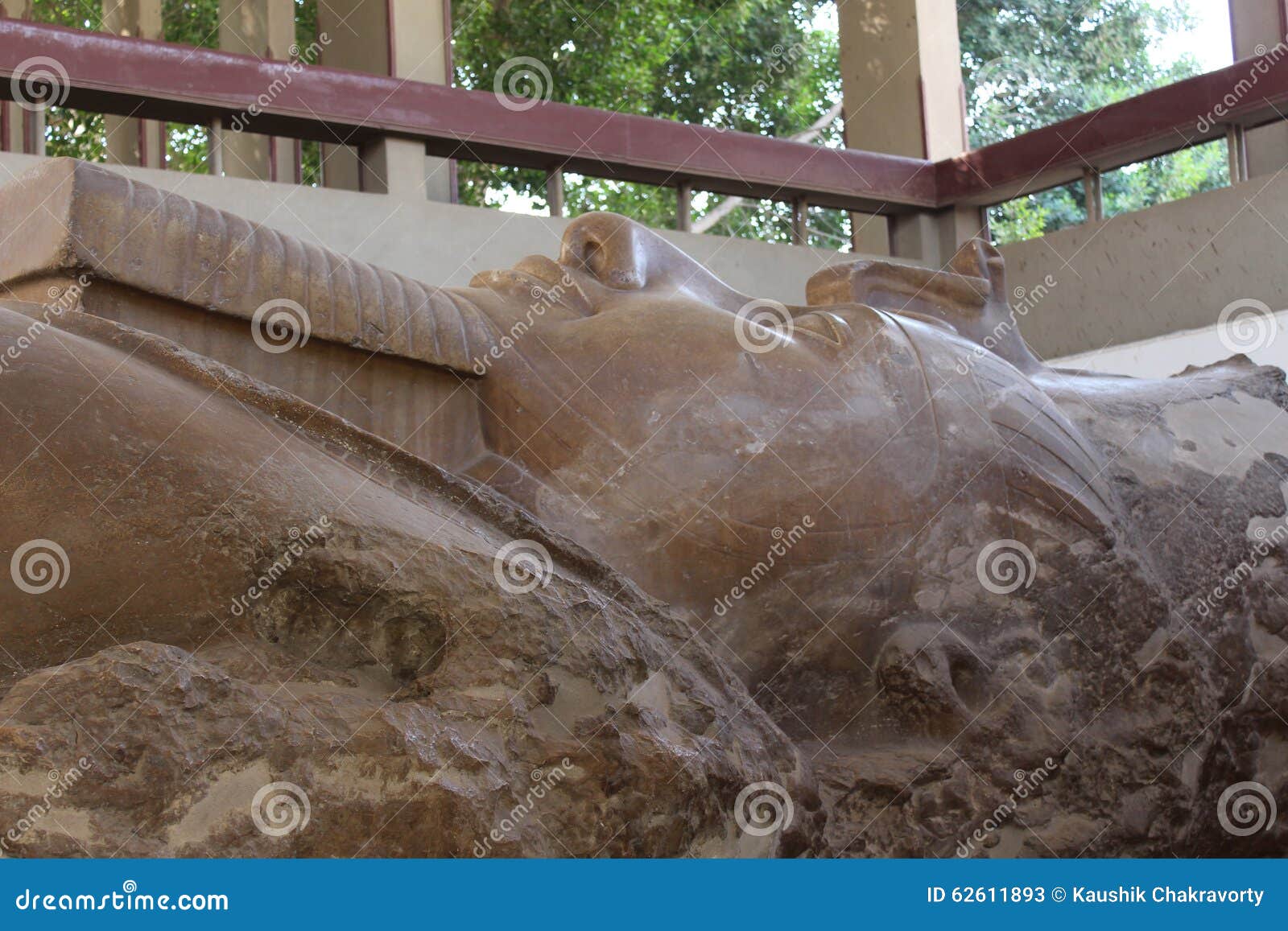 Memphis Limestone Statue of Ramses II Stock Image Image of holiday