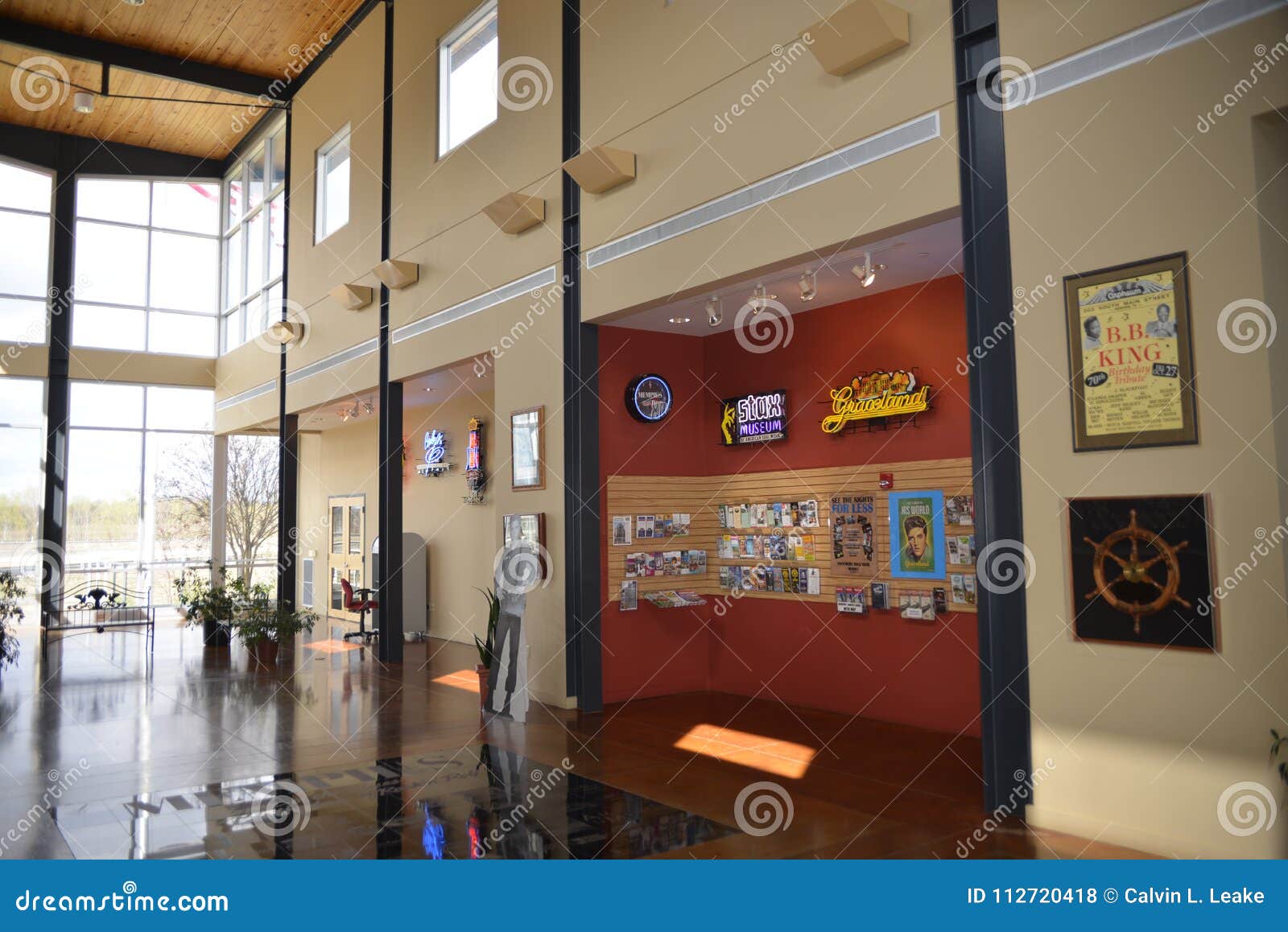 Memphis, Tennessee Center Interior Foto de archivo editorial