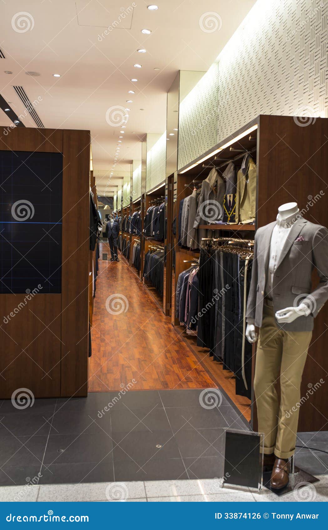 Men Boutique stock photo. Image of jacket, mannequin - 33874126