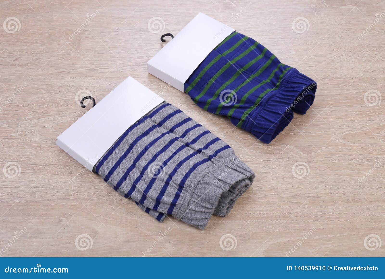 boxer shorts packaging