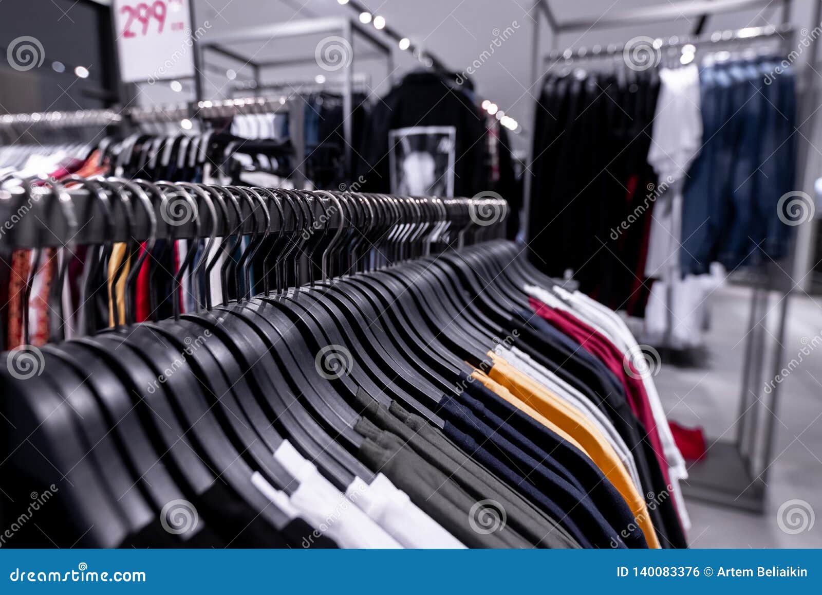 Men Casual Clothing Shop. Men Shop, Men Clothes in the Shopping Mall ...