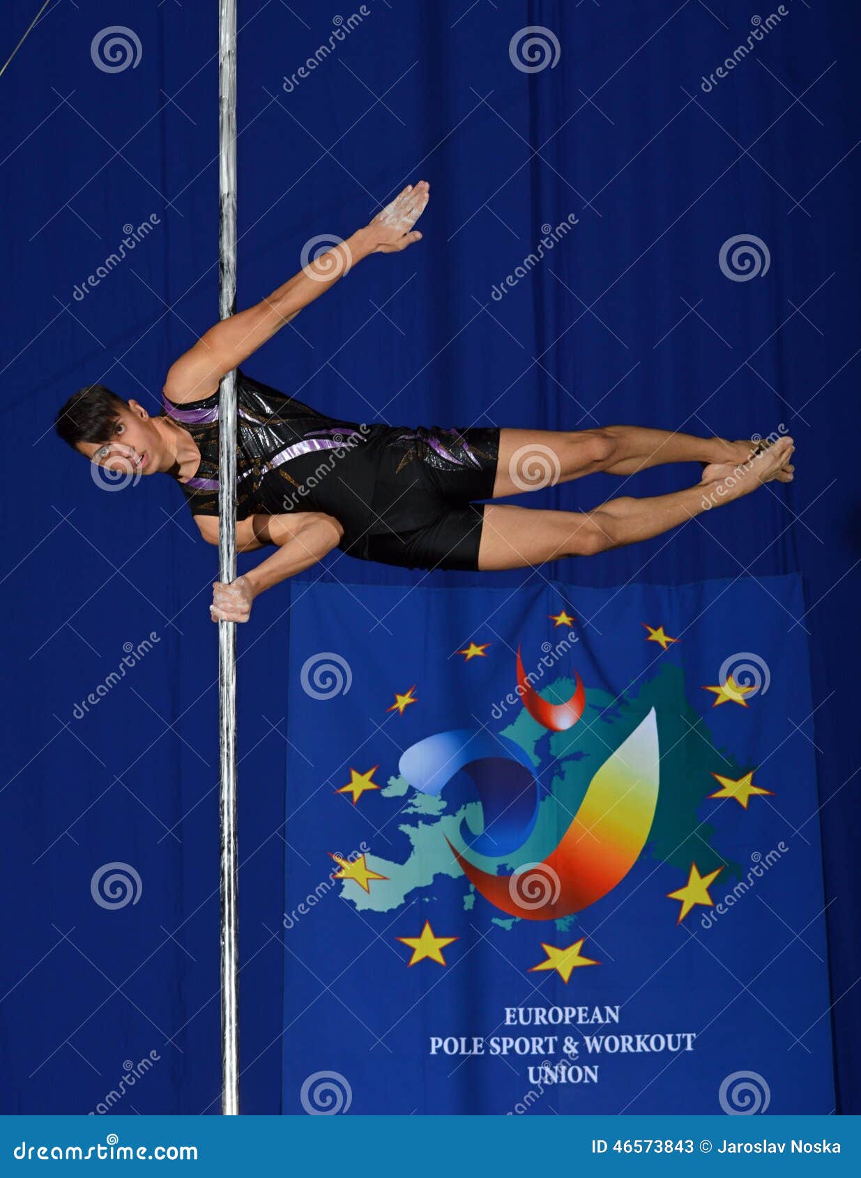 MEN EUROPE POLE DANCE CHAMPIONSHIP Editorial Stock Photo Image of