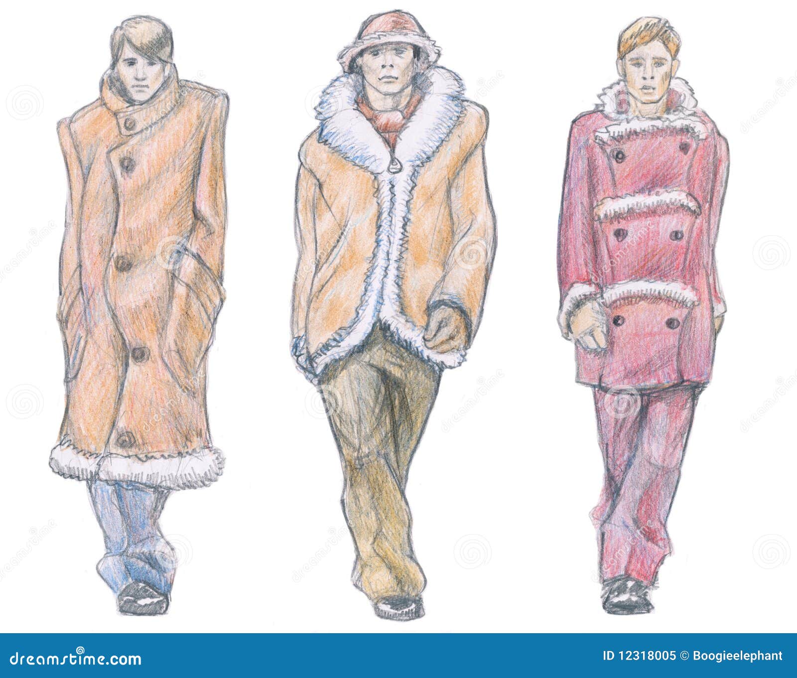 Male Winter Fashion: Over 34,581 Royalty-Free Licensable Stock  Illustrations & Drawings