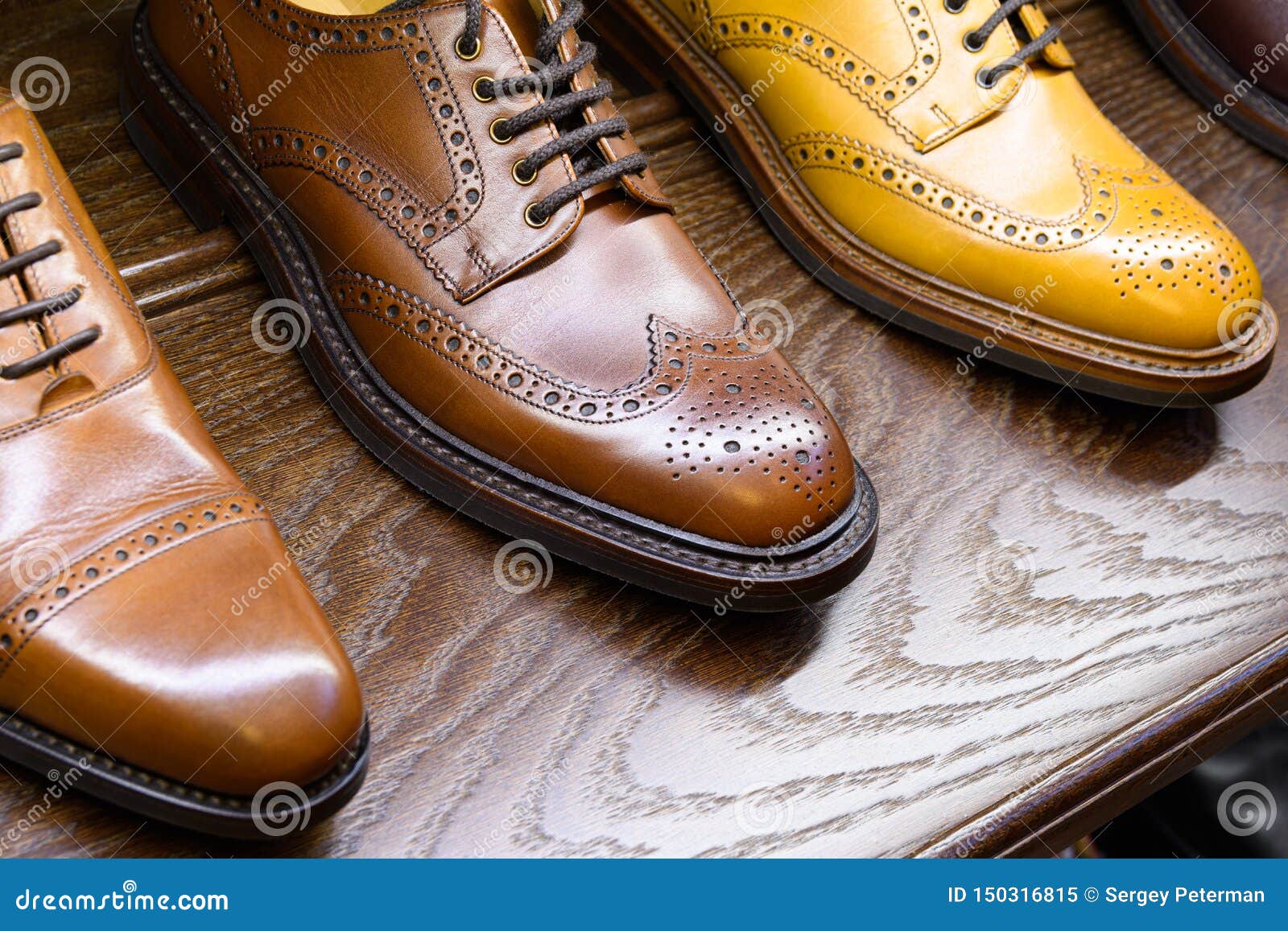 Men Footwear Boutique Store Stock Image - Image of luxury, retail ...