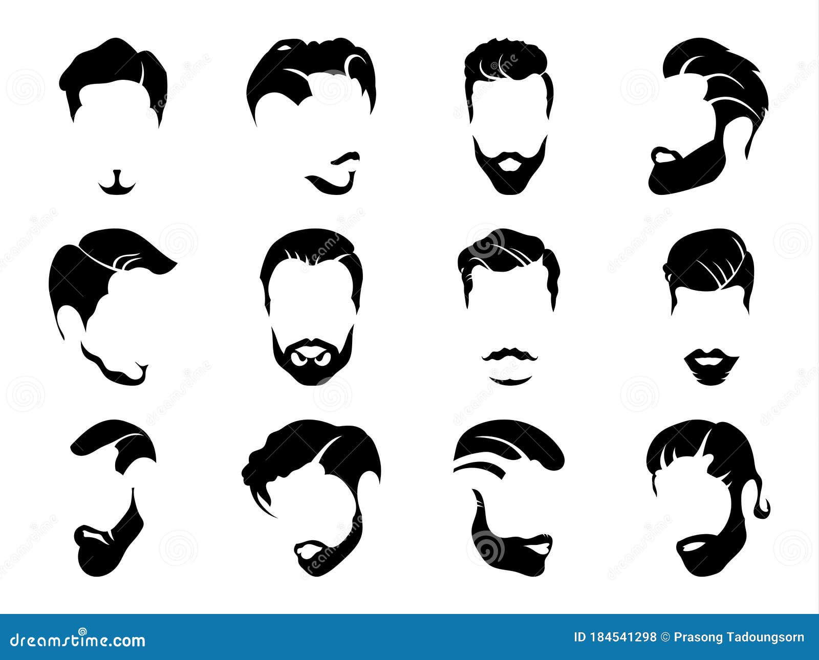 Men Hairstyles Stock Illustrations – 1,364 Men Hairstyles Stock  Illustrations, Vectors & Clipart - Dreamstime