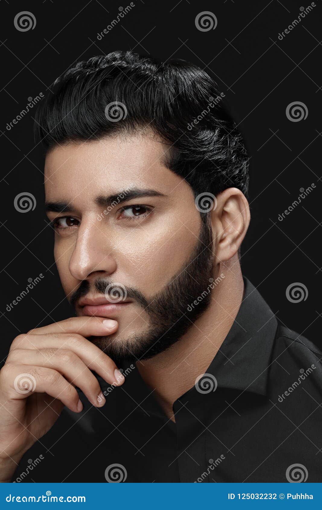 Facial Hair Male Face Image  Photo Free Trial  Bigstock