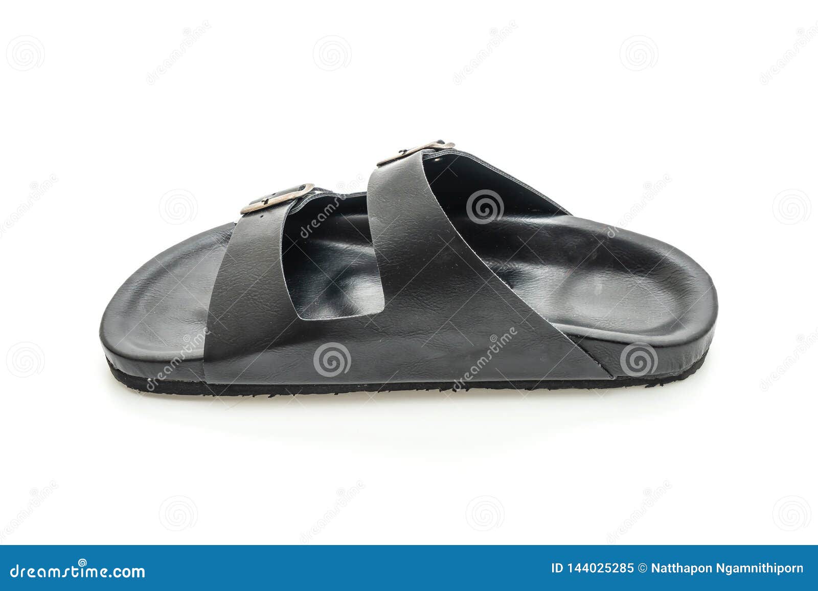 Men leather sandals stock image. Image of male, accessory - 144025285