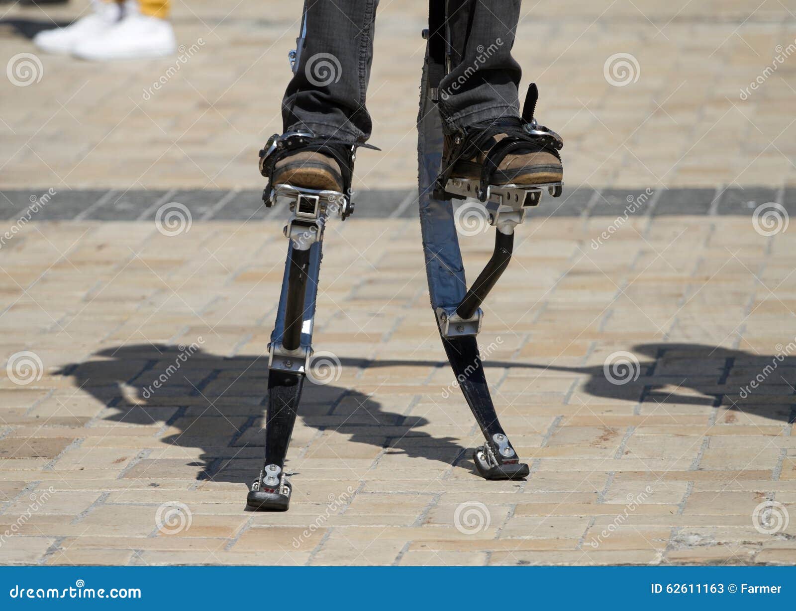 Men Legs for Jumping Stilts Stock Image Image of fitness, people 62611163