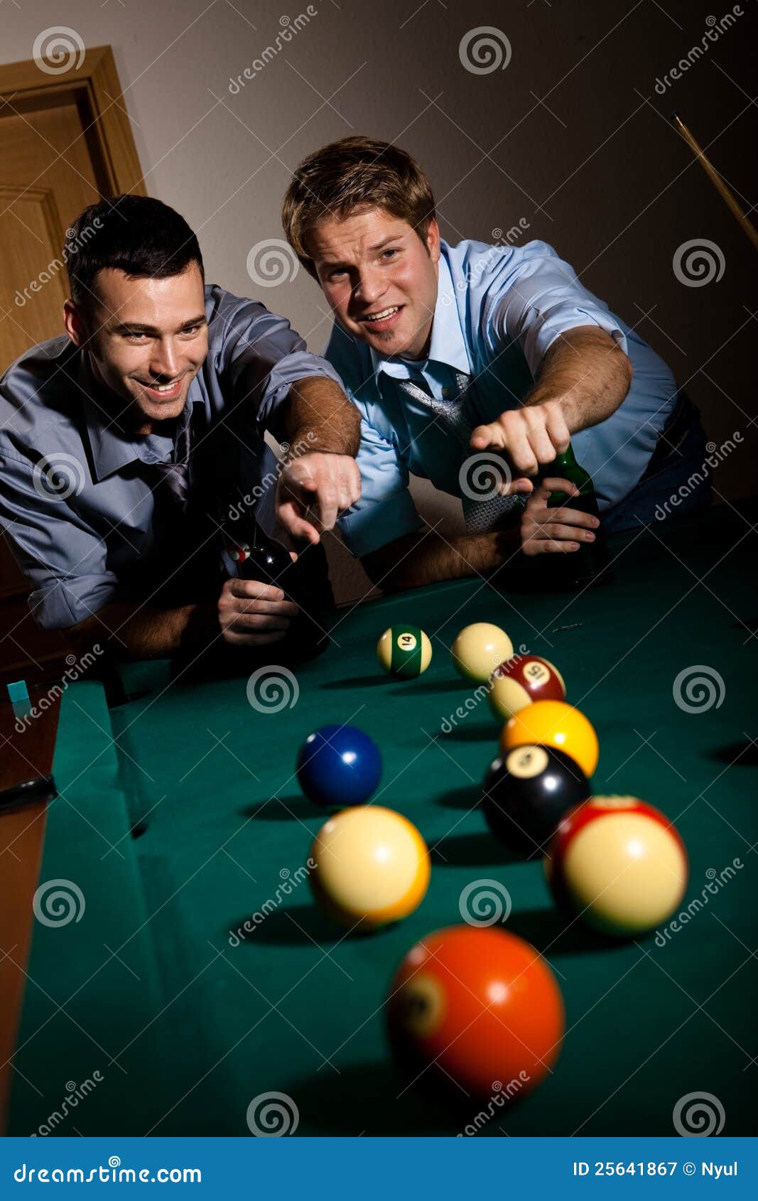 Photos Of Men On Snooker Table 51