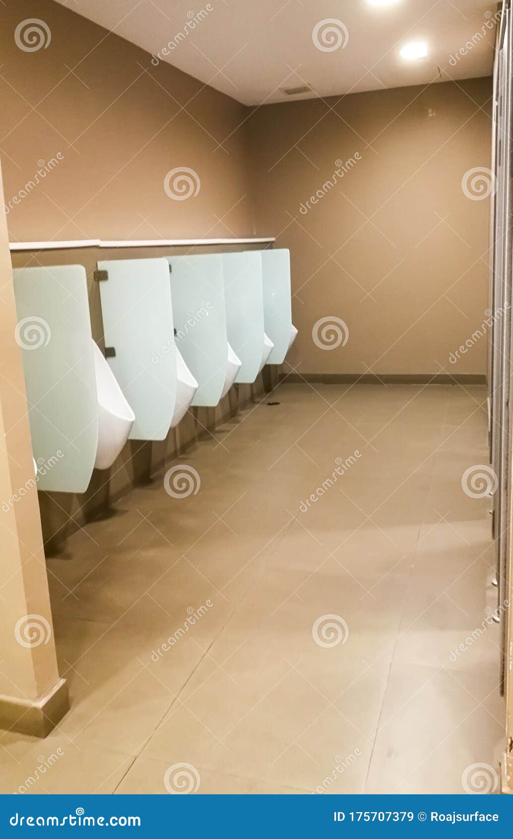 Urinal areas