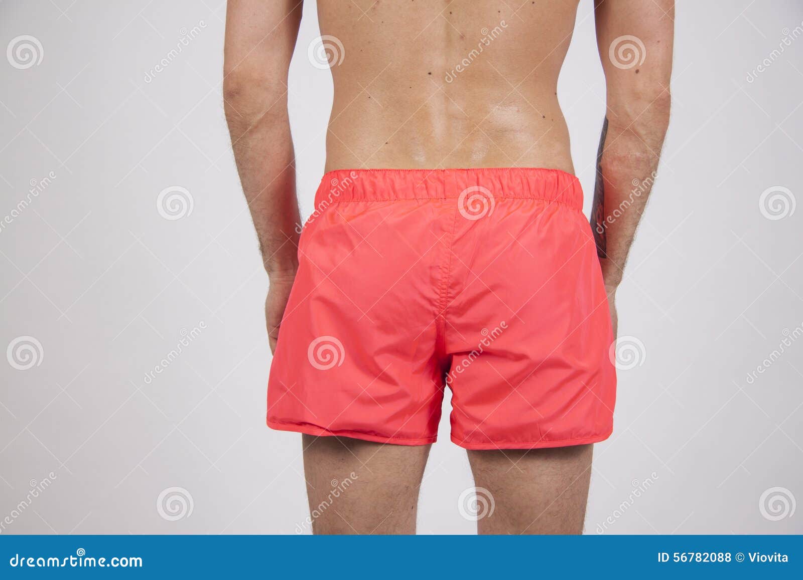 Men`s beachwear shorts stock photo. Image of seductive - 56782088