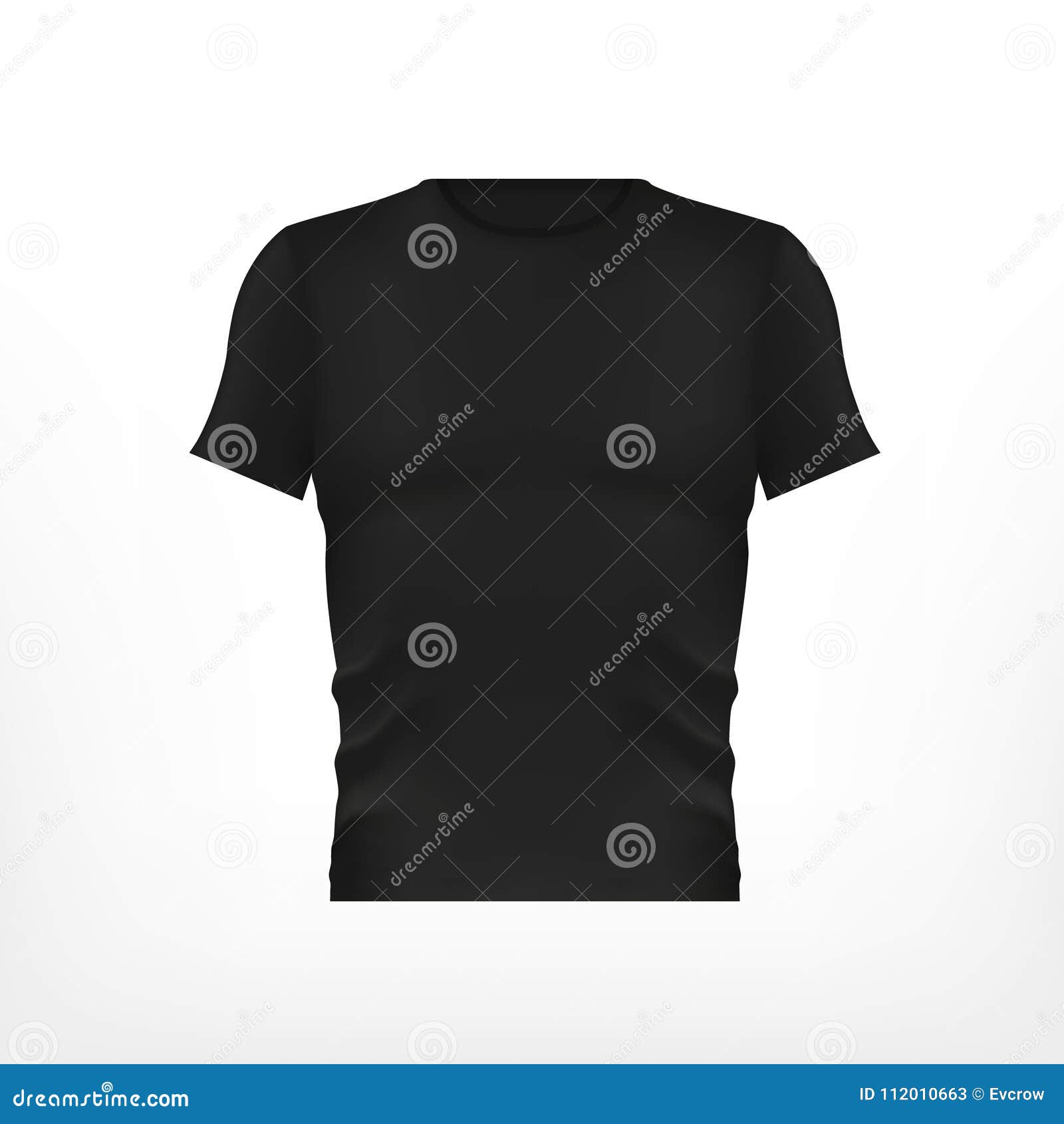 Men`s black shirt stock vector. Illustration of apparel - 112010663