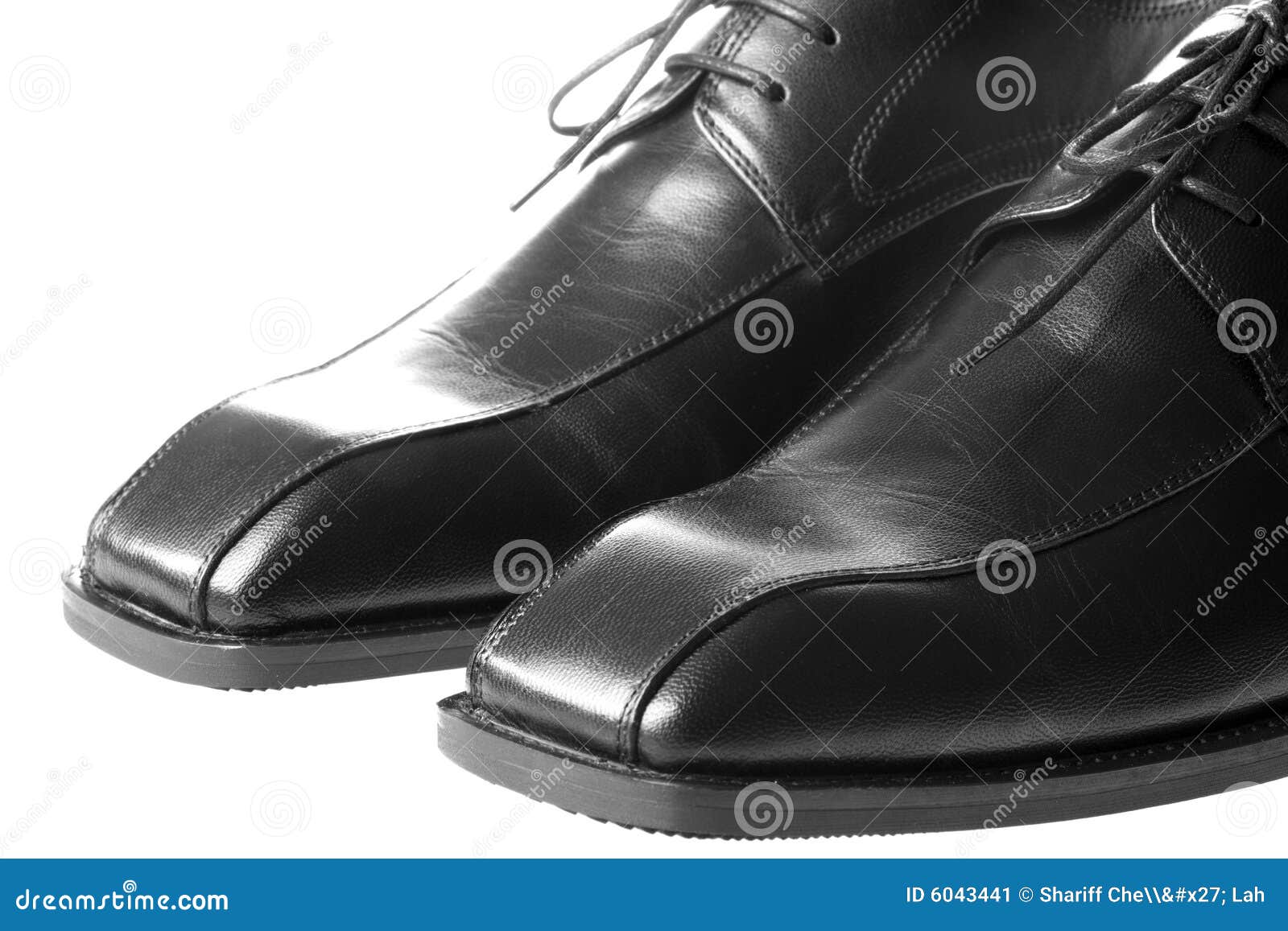 Men s Black Shoes stock image. Image of trendy, leather - 6043441