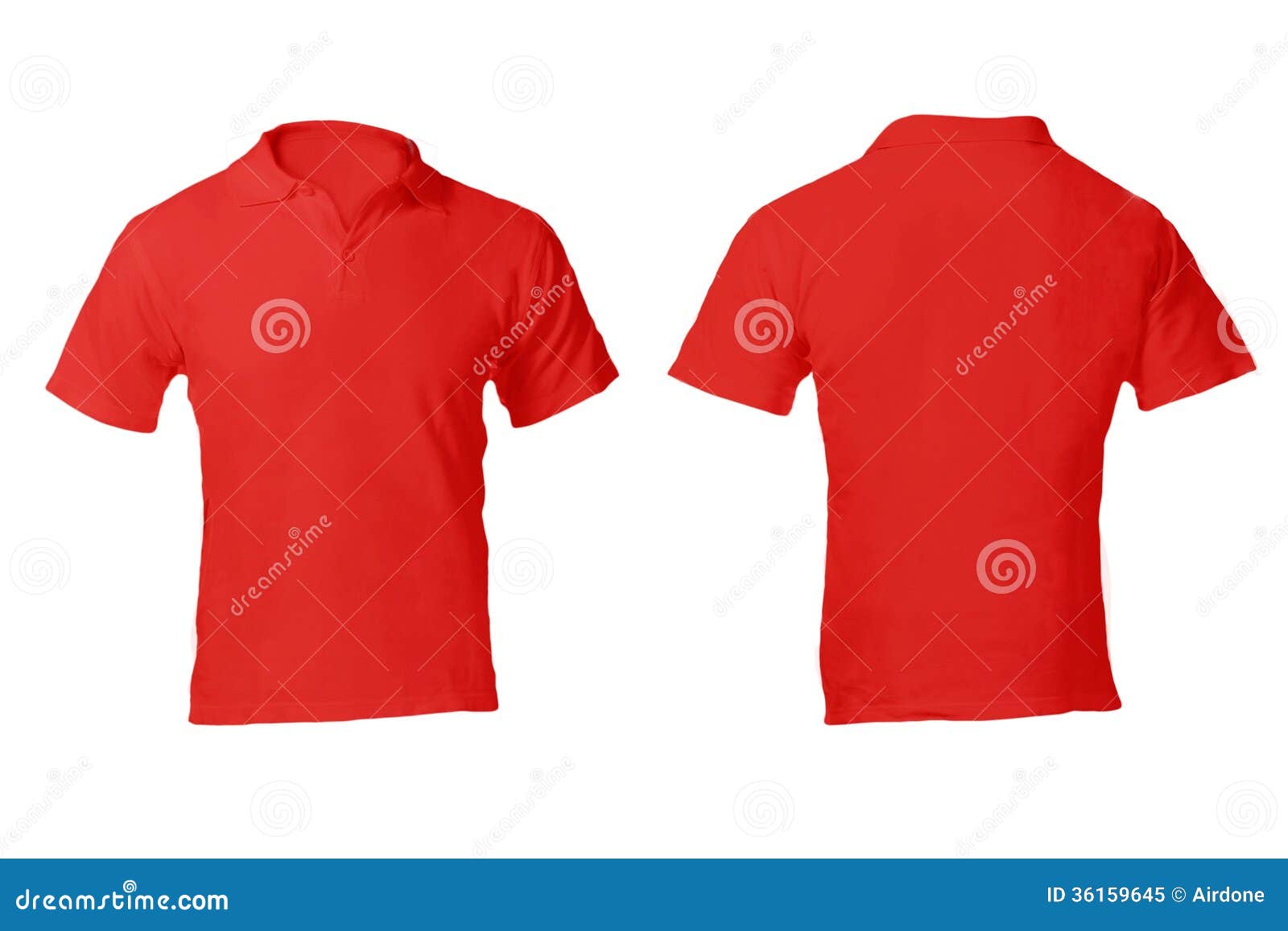 plain red golf t shirt