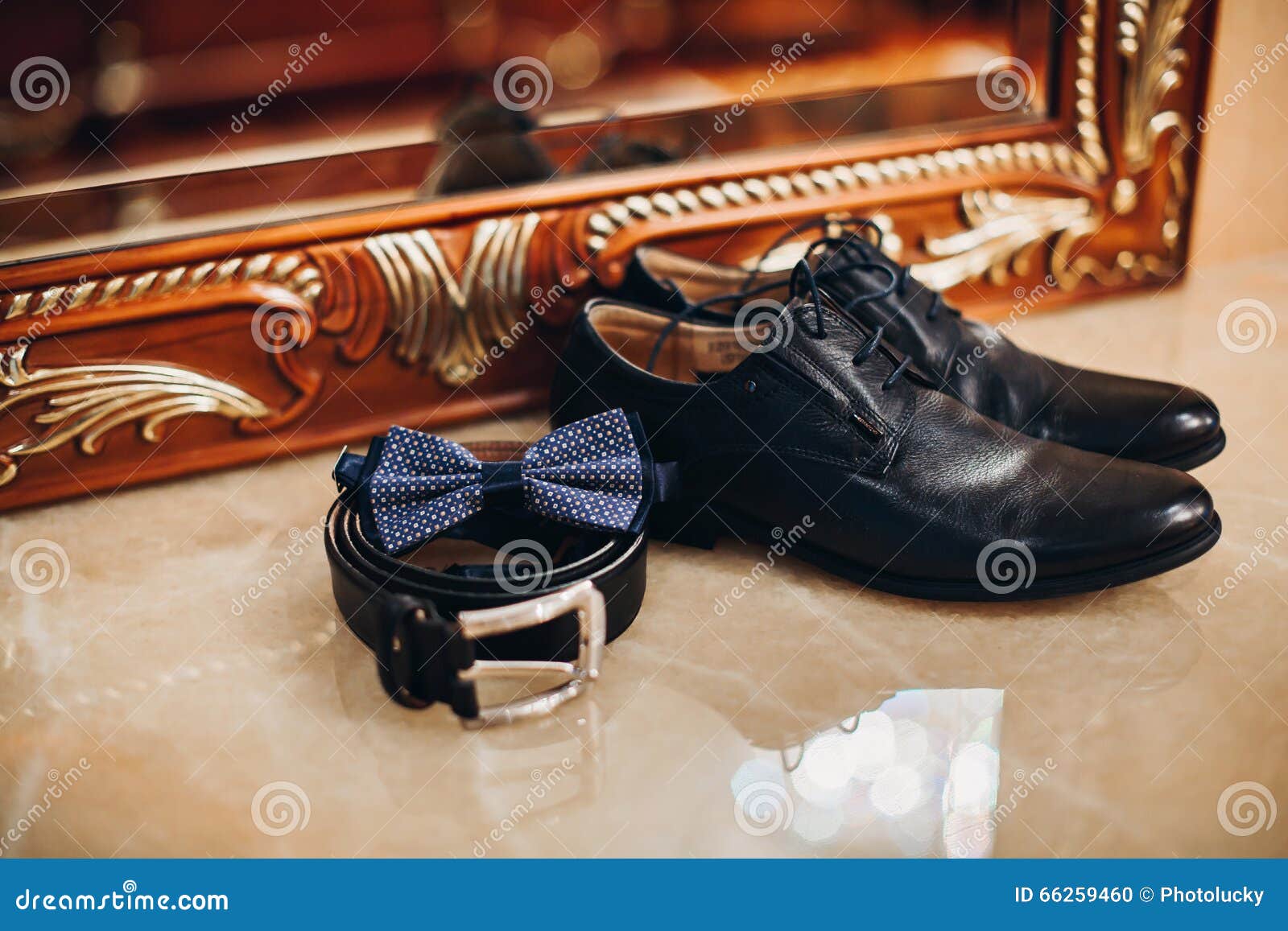 Men S Classic Shoes, Belt, Butterfly Stock Photo - Image of luxury ...