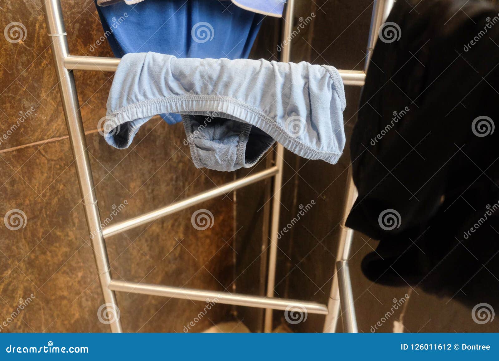 Men`s Clean Underwear Hanging Stock Photo - Image of hanging