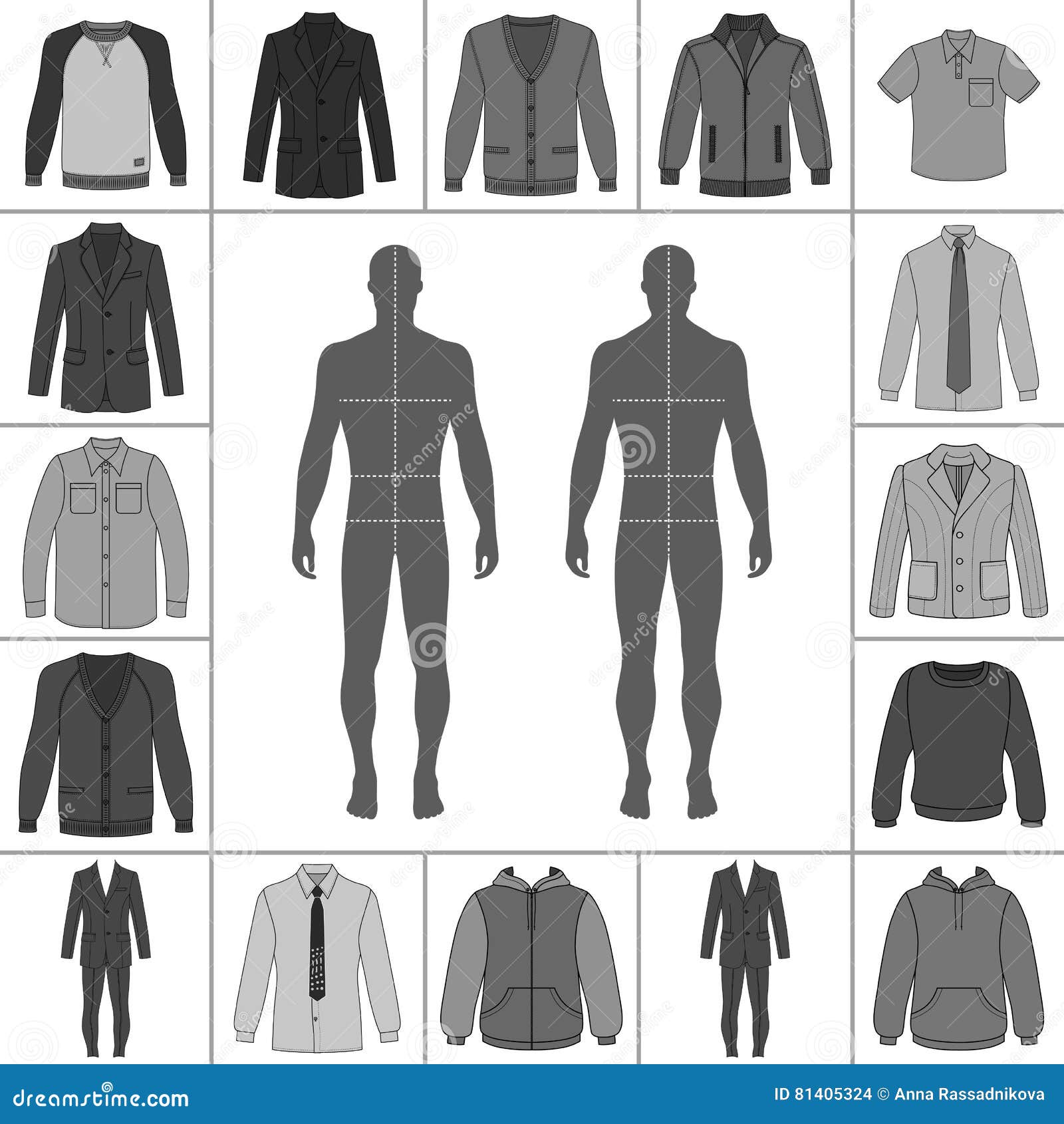 men`s clothing set