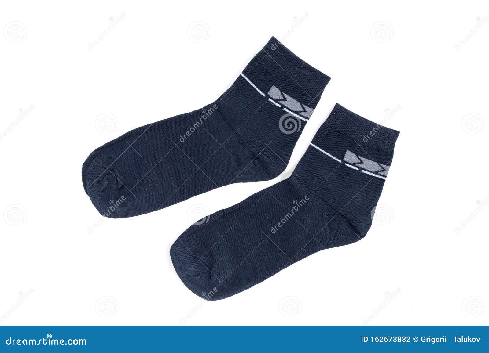 Men`s Cotton Socks Black on White Background Stock Photo - Image of ...