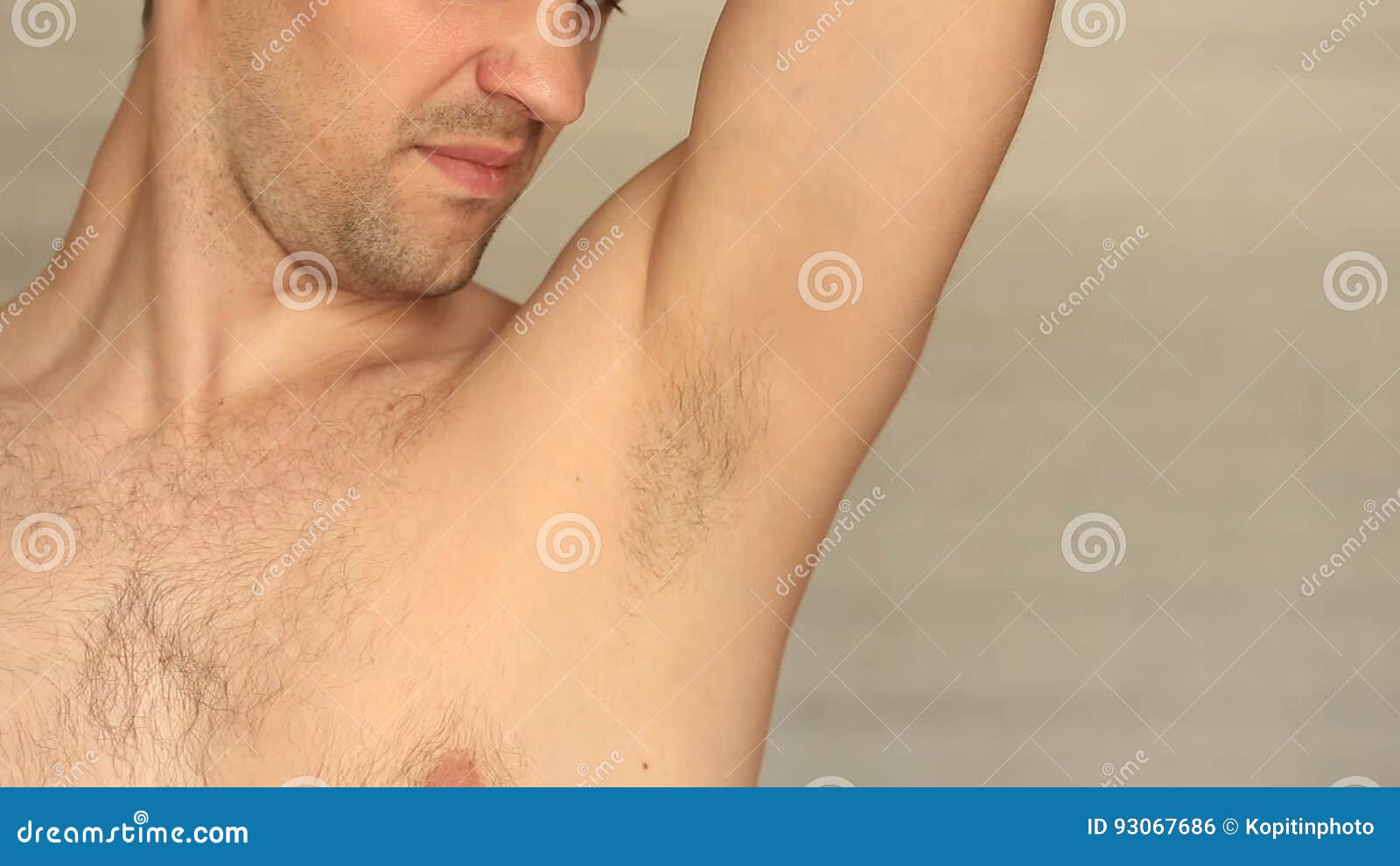 thumbs hairy armpit