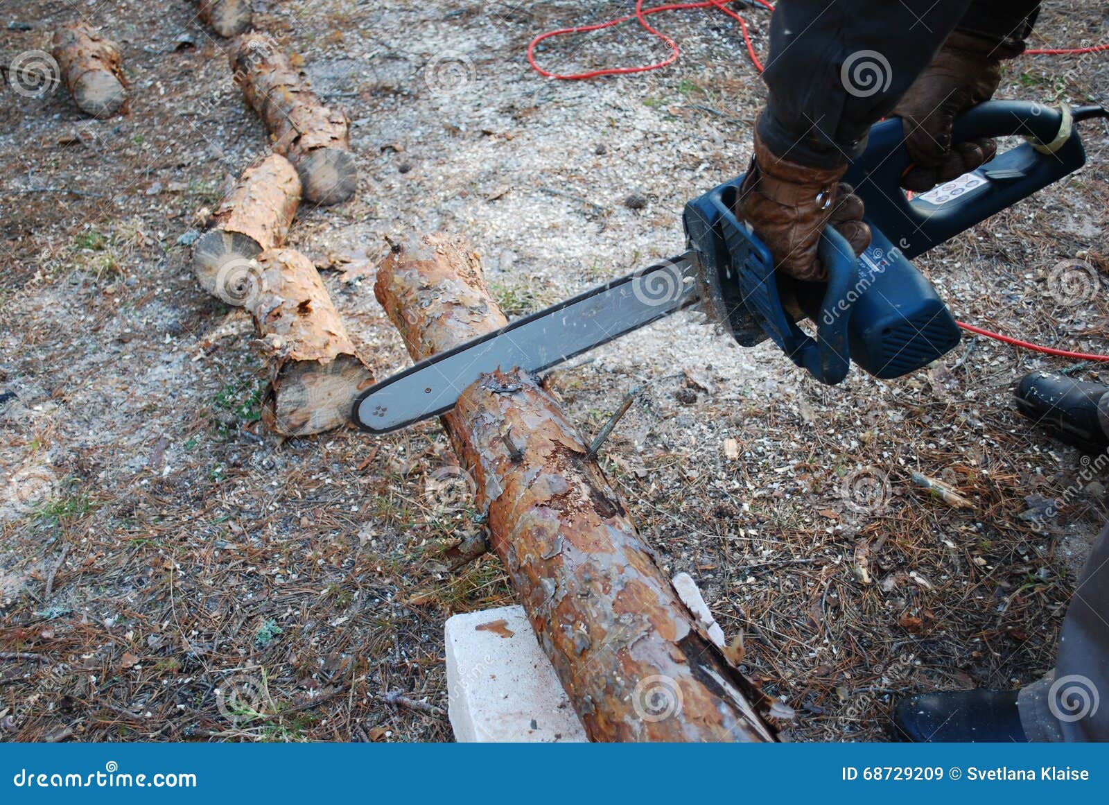 Men S Hands Hold the Electrician Saw. Stock Image Image of wood