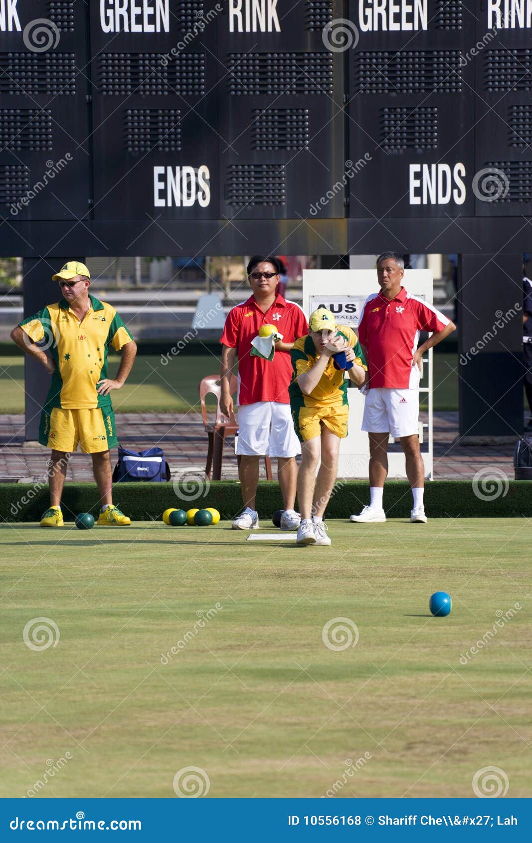 Men s Lawn Bowl Action editorial stock photo. Image of bowler 10556168