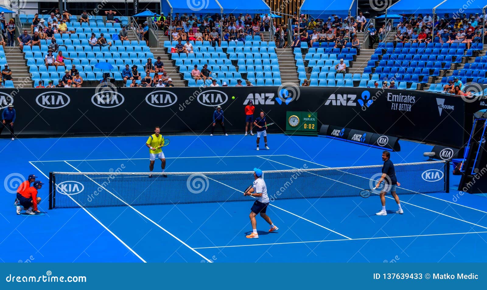 i morgen Mew Mew Overlevelse Men`s Legends Tennis Match, Australian Open 2019 Editorial Stock Photo -  Image of open, leconte: 137639433