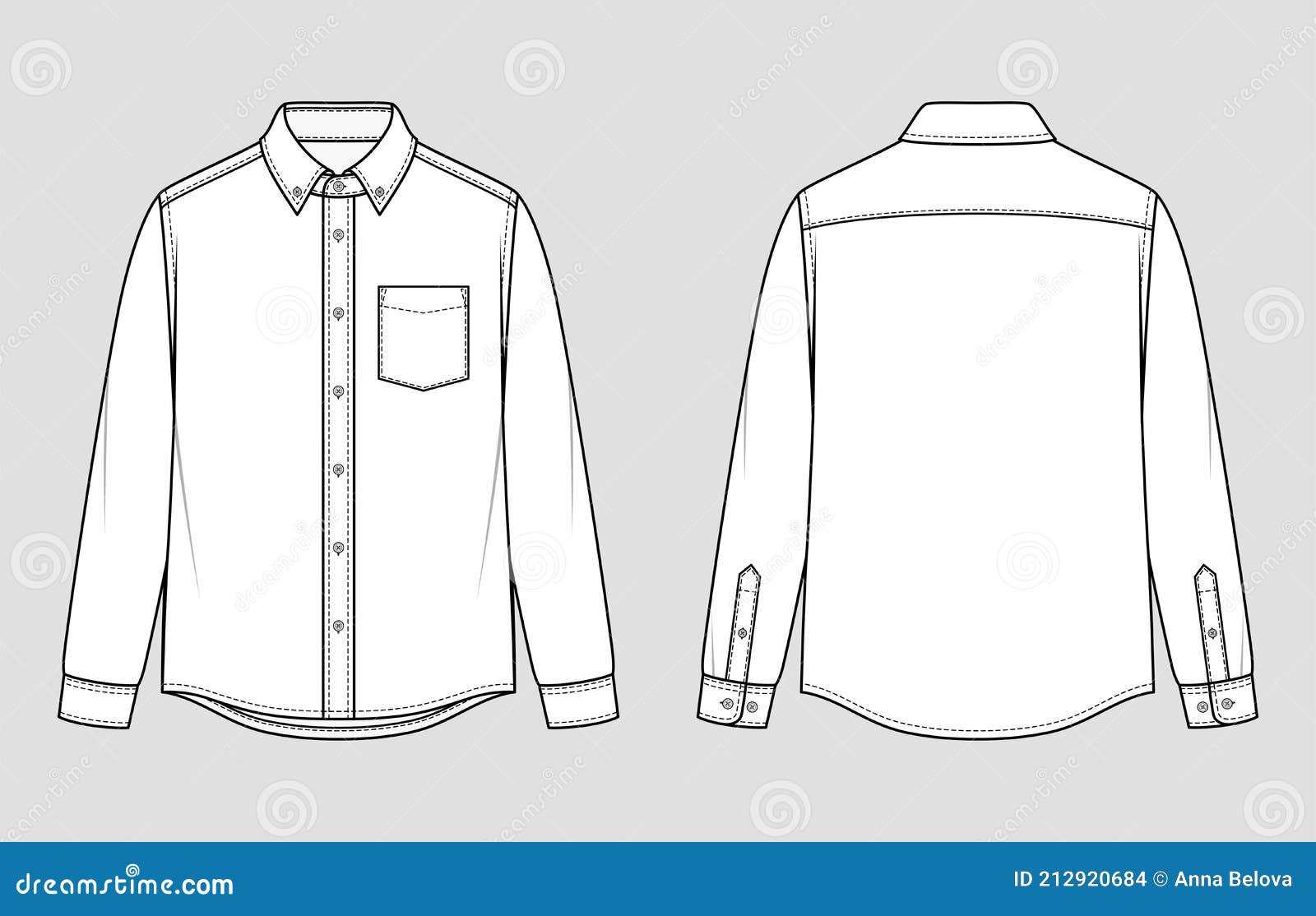 2662 Mens Shirt Sketch Images Stock Photos  Vectors  Shutterstock