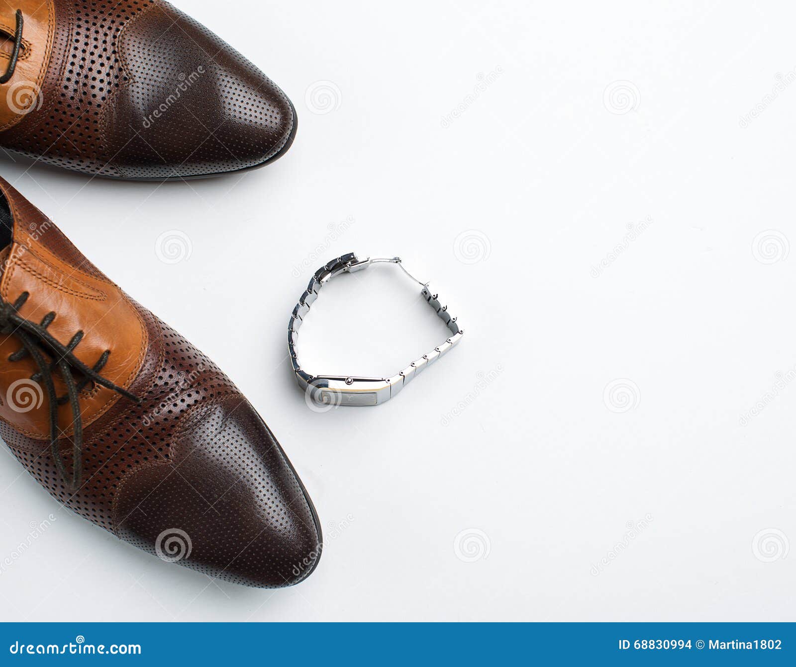 Men s shoes and watches stock photo. Image of dandy, mens 68830994