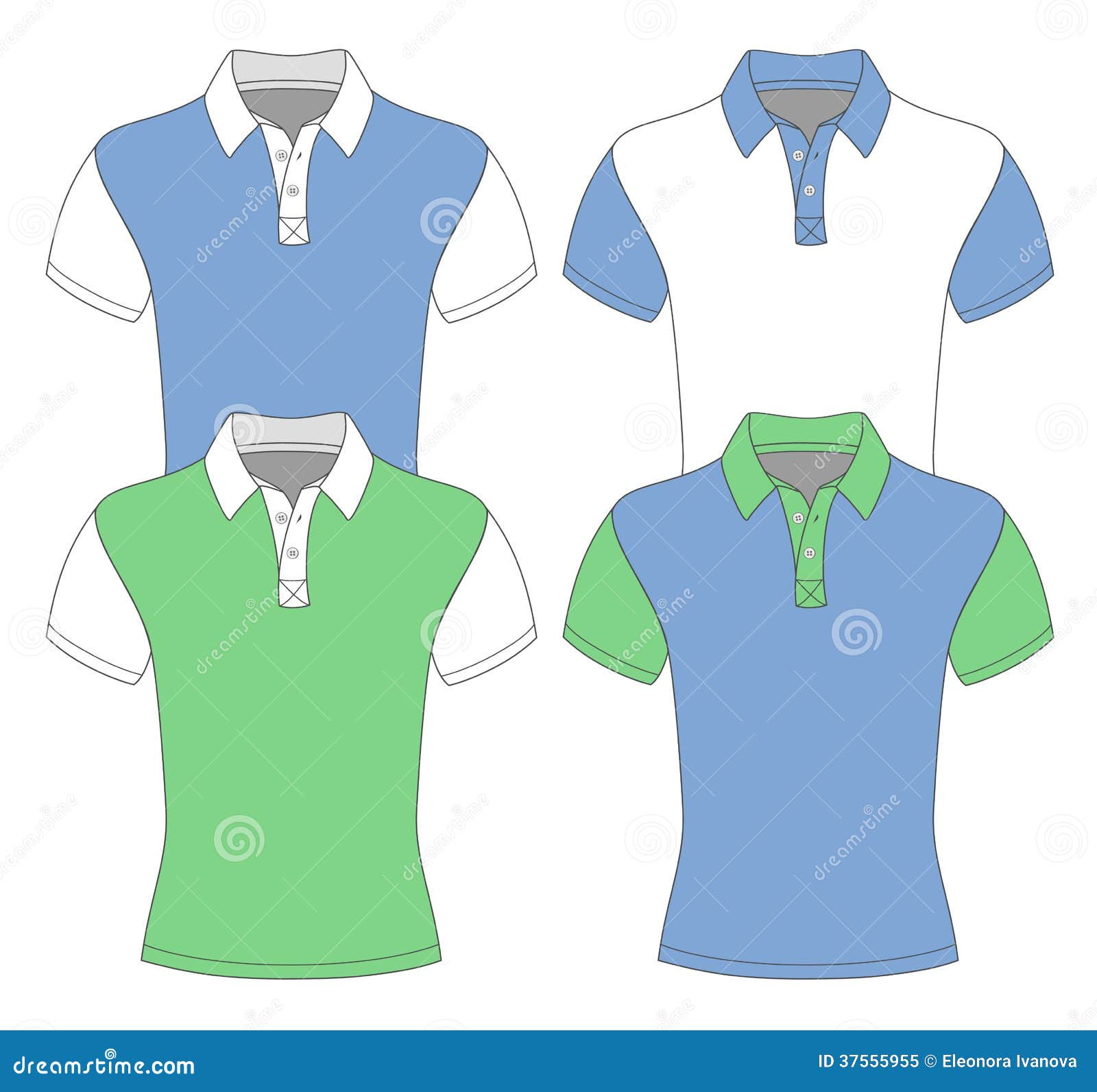 different polo shirts
