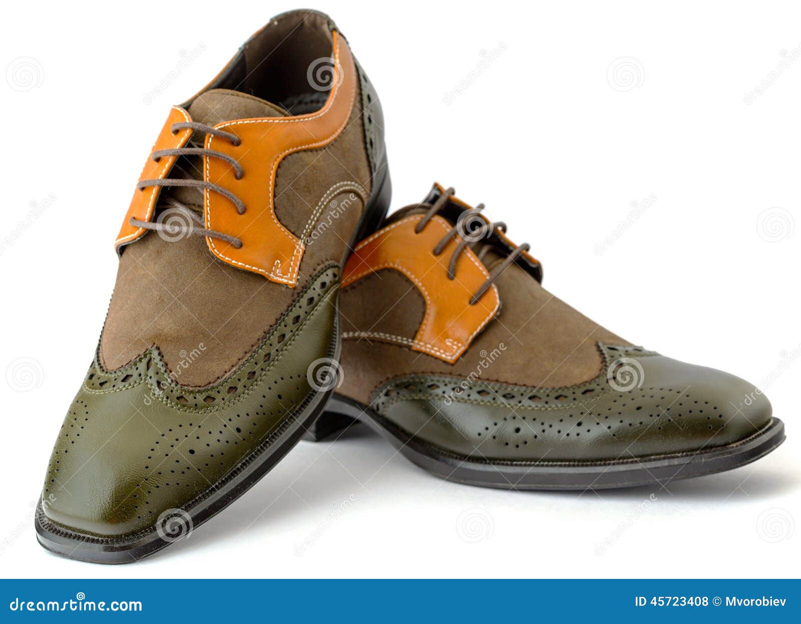 olive green formal shoes