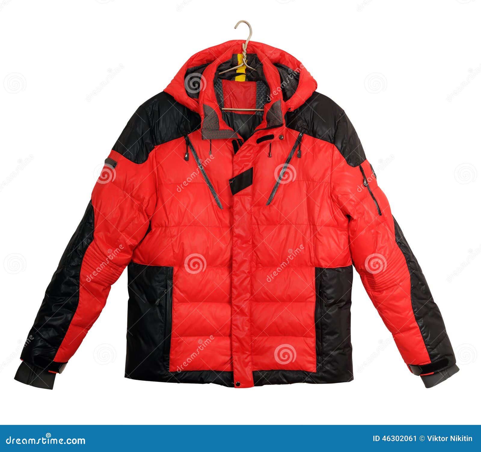 Mens sports down jacket stock image. Image of quality 46302061