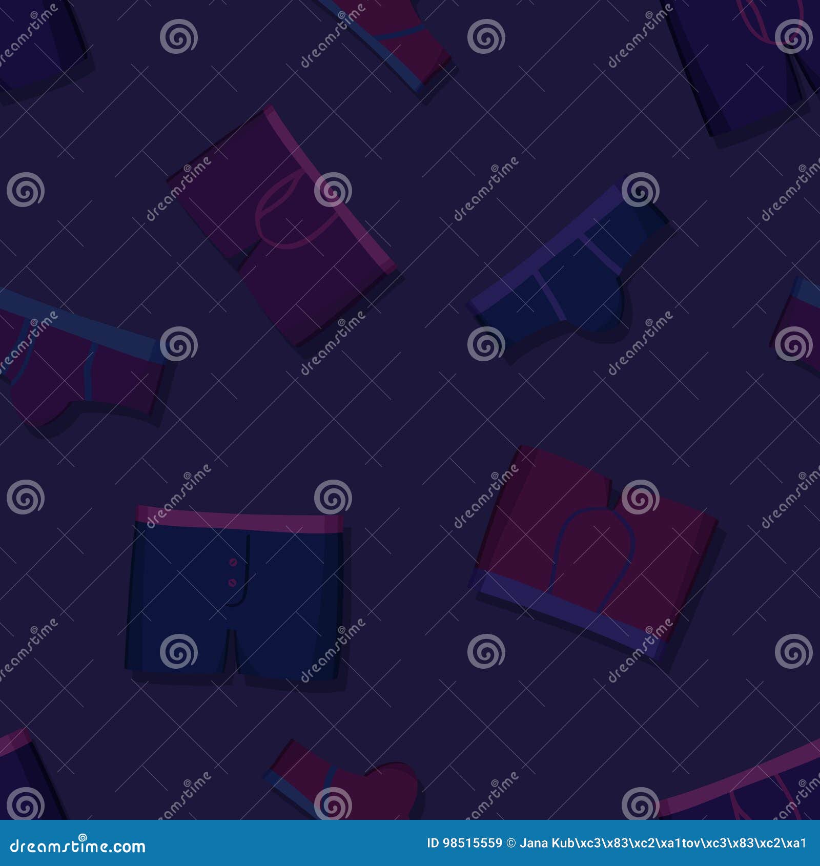 Men`s underwear background stock vector. Illustration of clothes 98515559