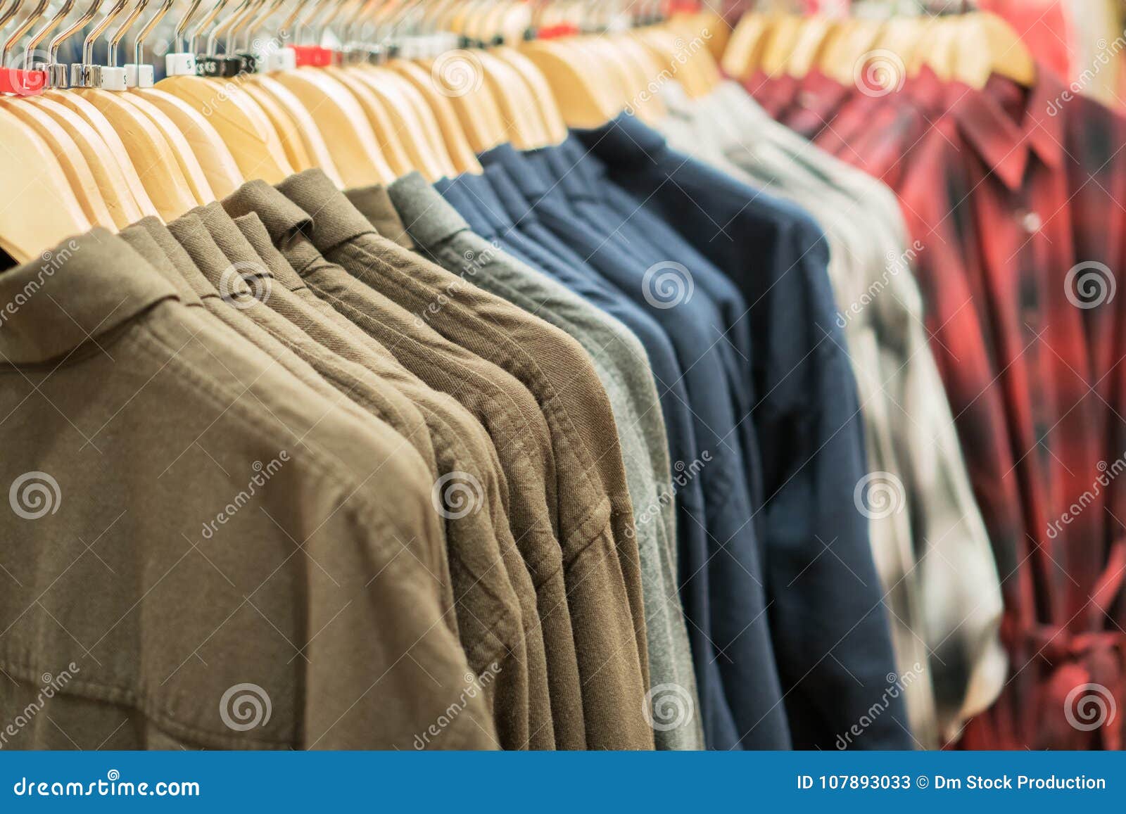 Men`s warm shirts. stock image. Image of dress, menswear - 107893033