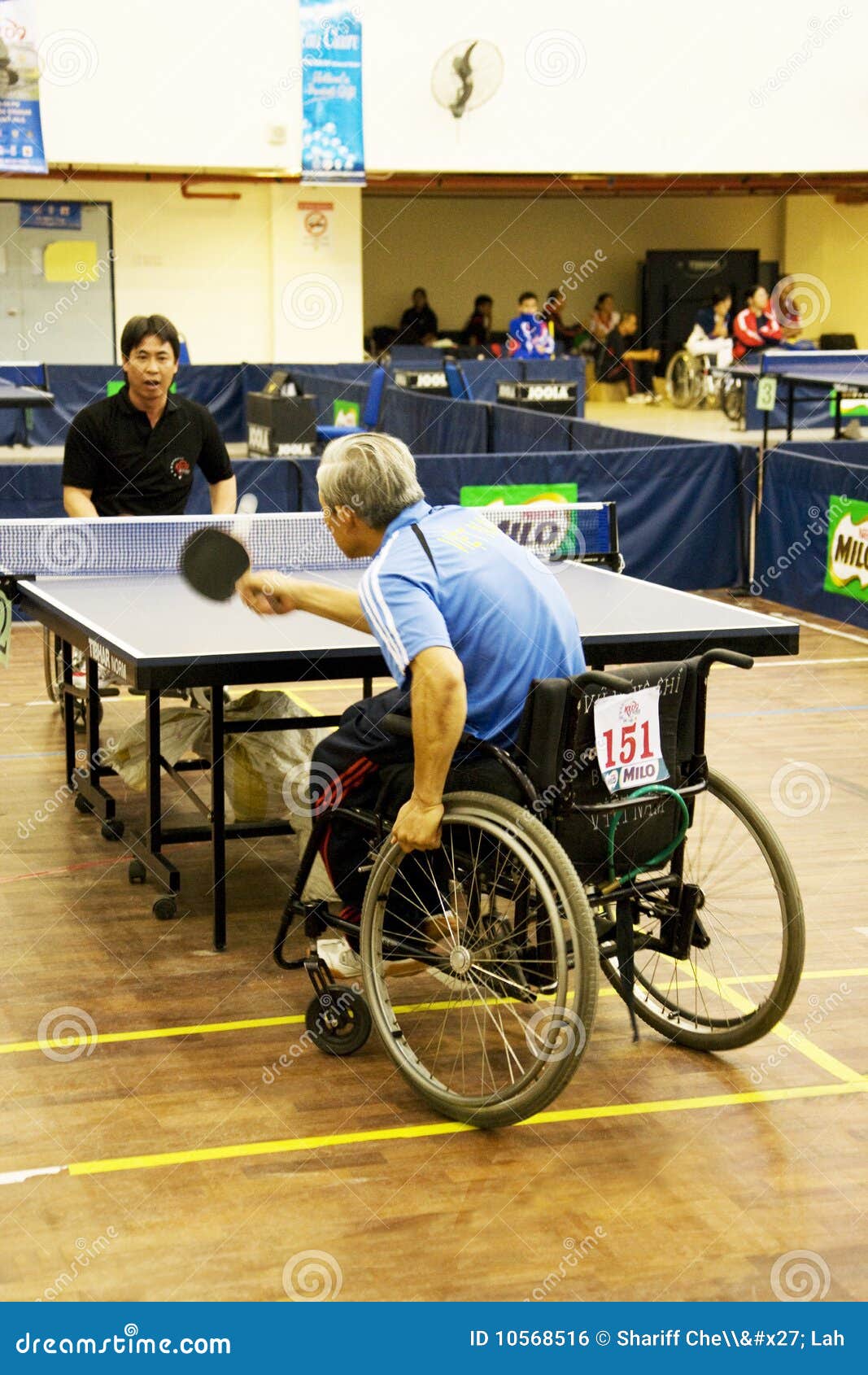 Men S Wheelchair Table Tennis Action Editorial Photo Image of