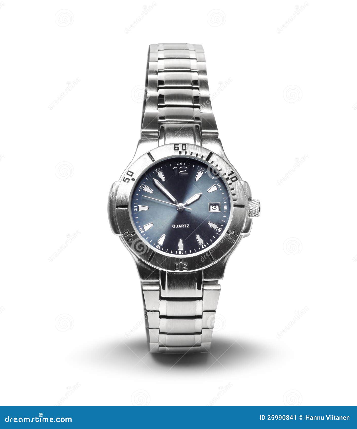 Men s wrist watch isolated stock image. Image of date 25990841