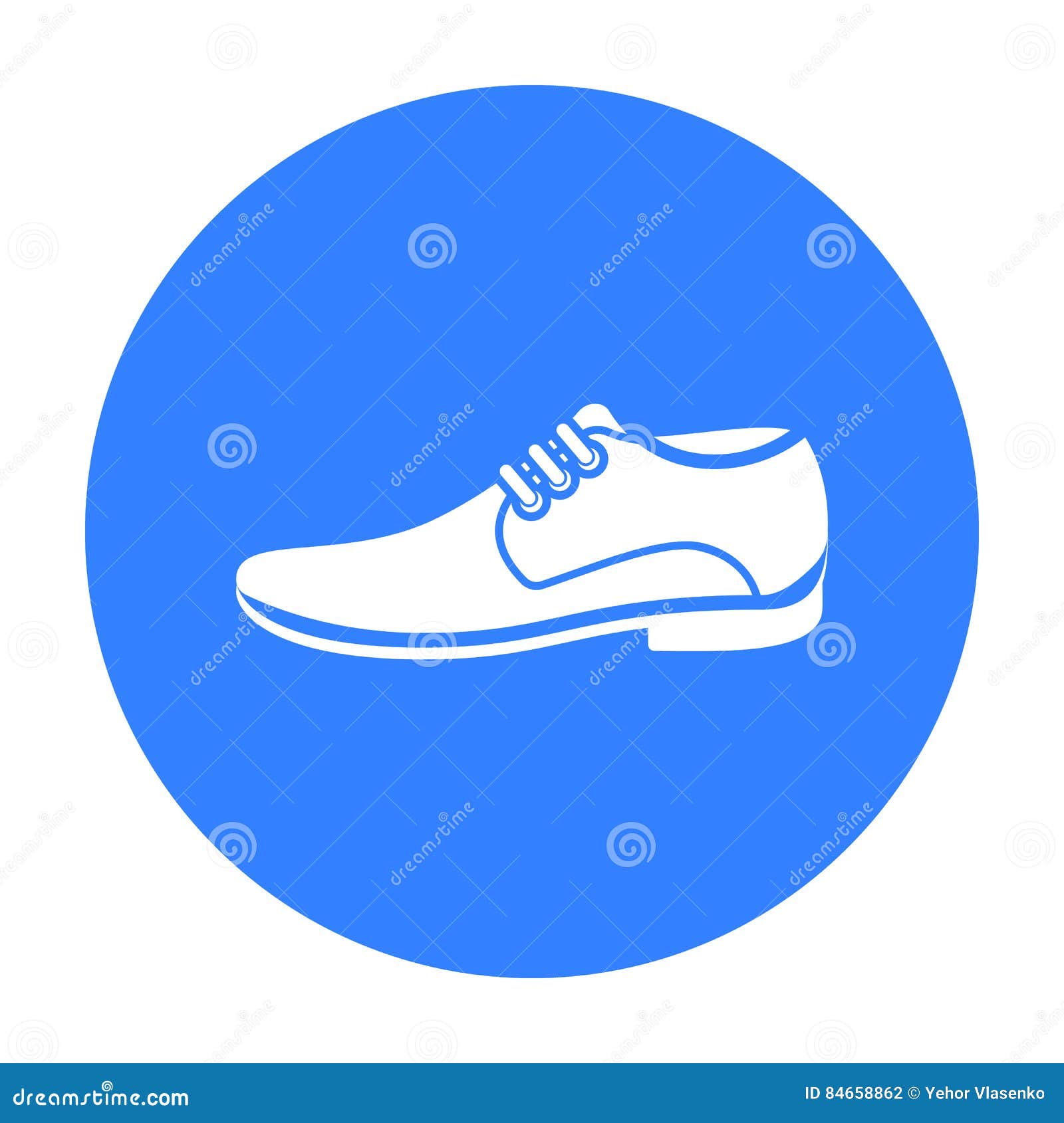 Men Shoes Icon of Vector Illustration for Web and Mobile Stock Vector ...