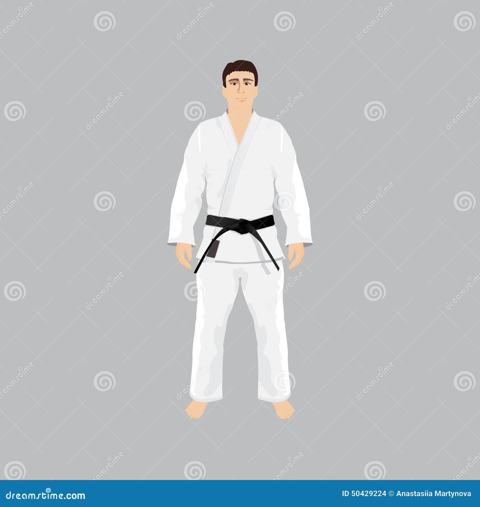 Taekwondo Martial Art Black Belt White Belt Jiu Jitsu Karate Poster 