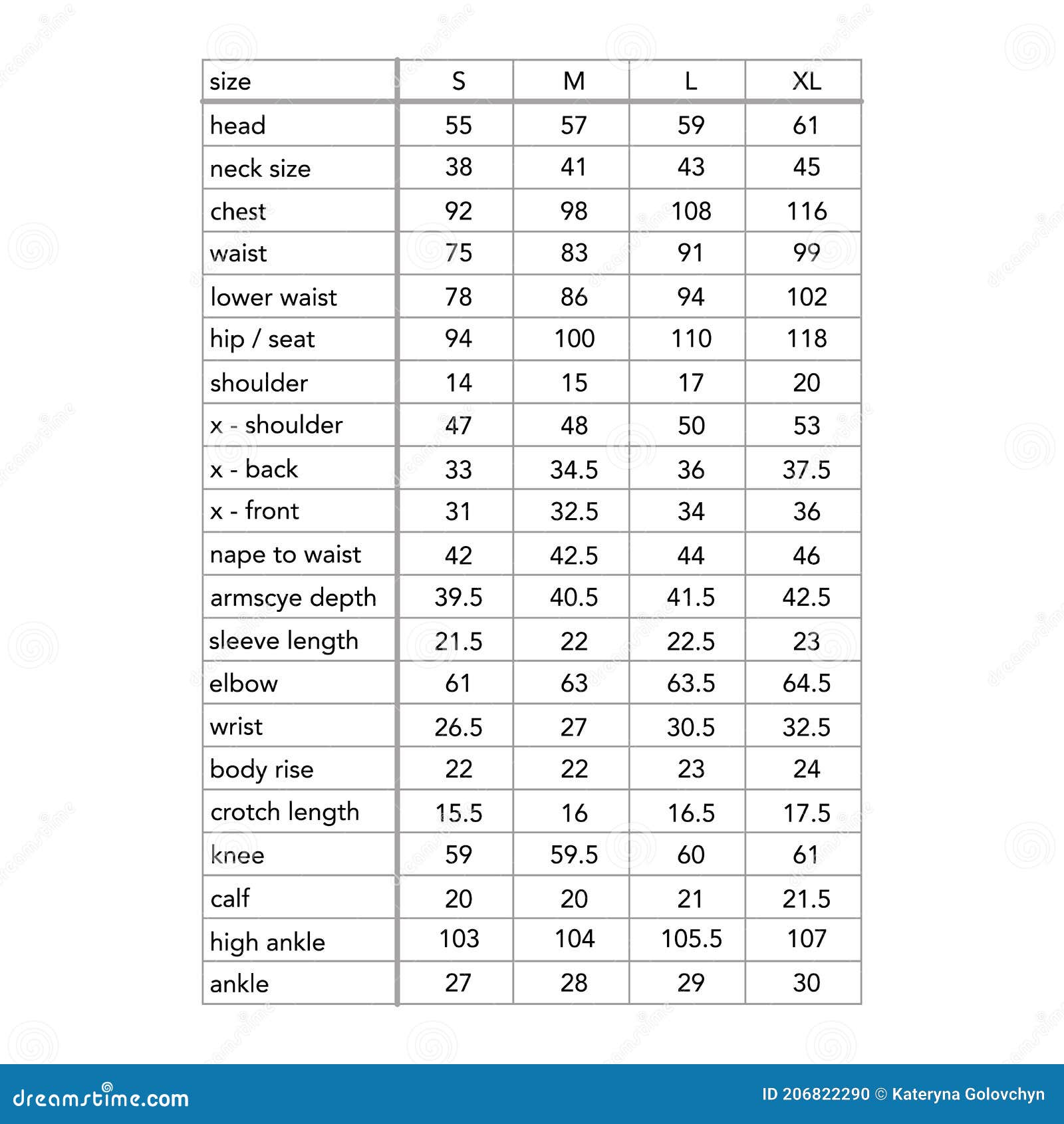 Sizing: How to take body measurements?