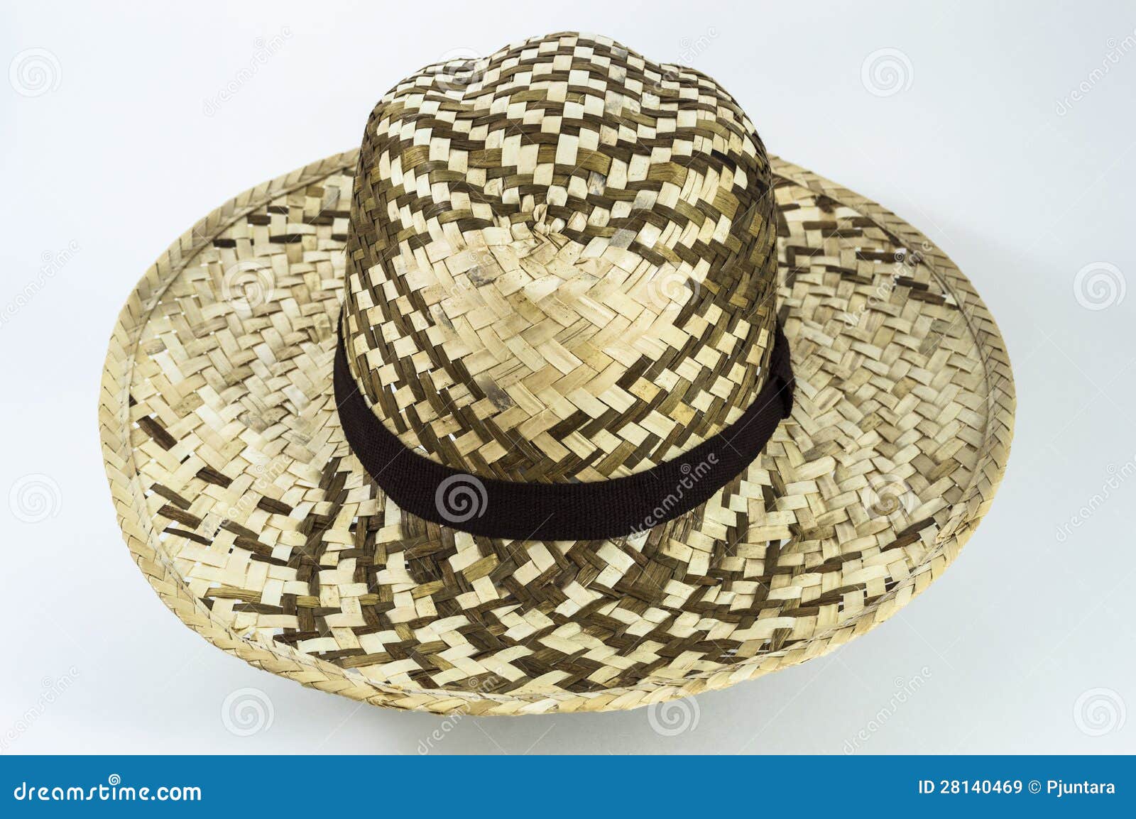Men straw hat stock image. Image of handicrafts, rustic - 28140469