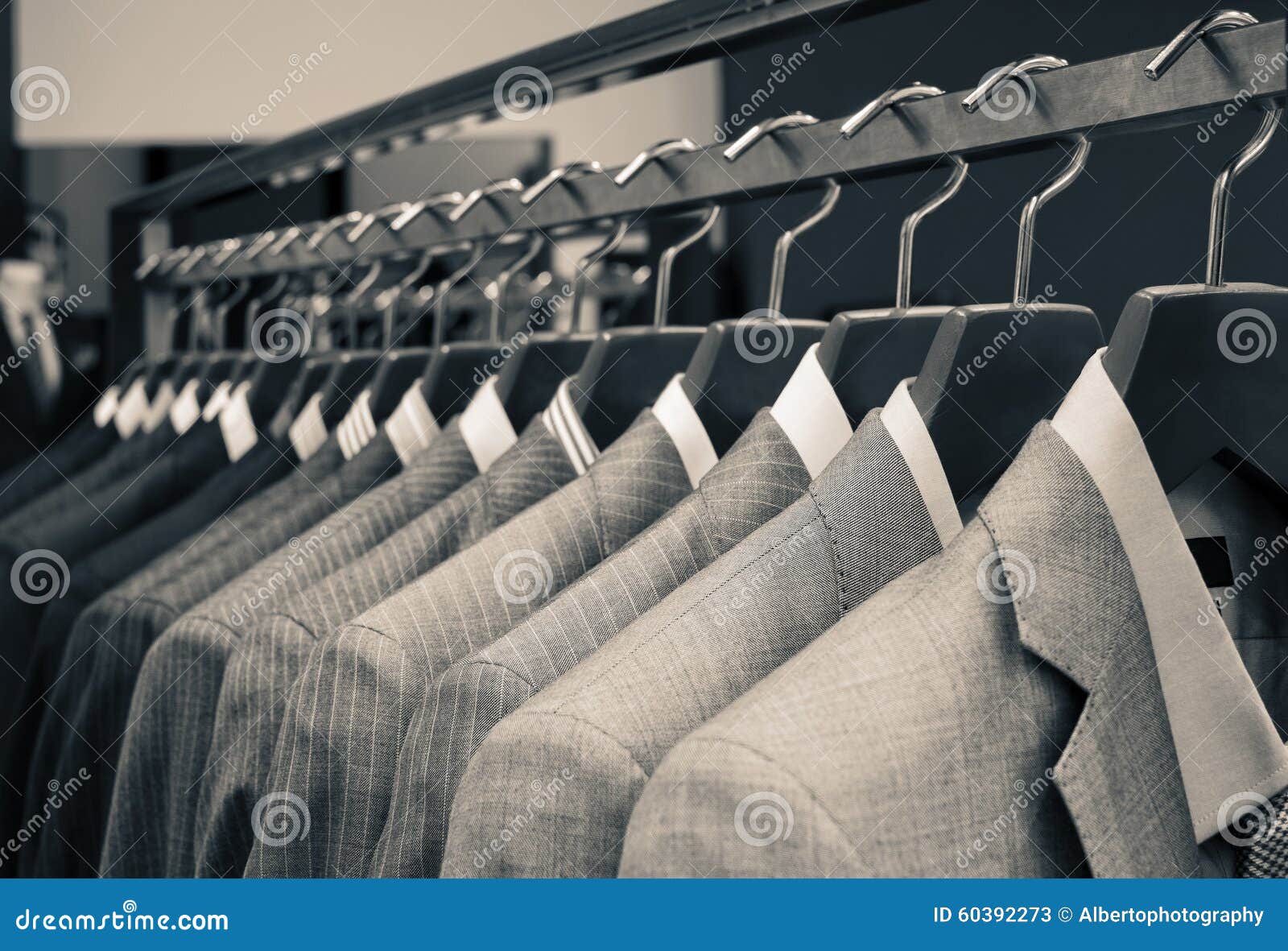 Men suits stock image. Image of boutique, shop, gentlemen - 60392273